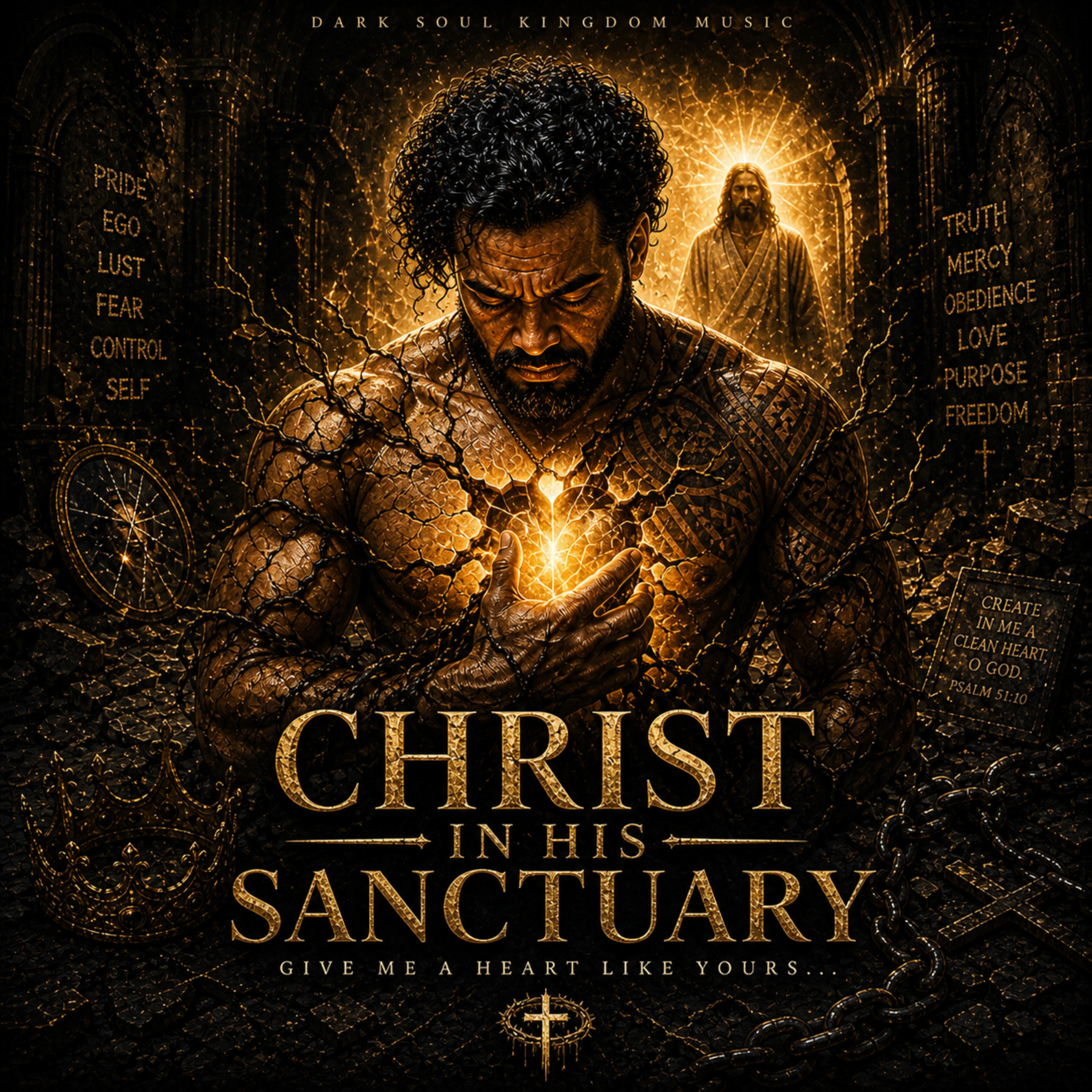 CHRIST IN HIS SANCTUARY artwork