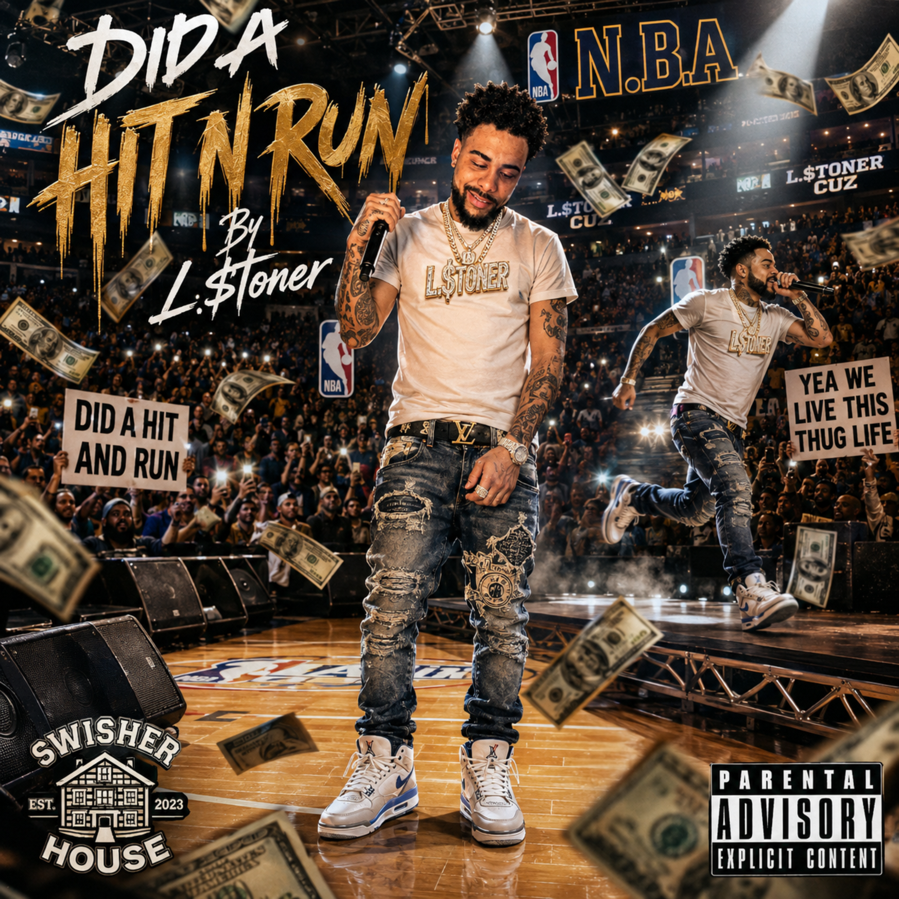 DID A HIT N RUN by L.Stoner cover art