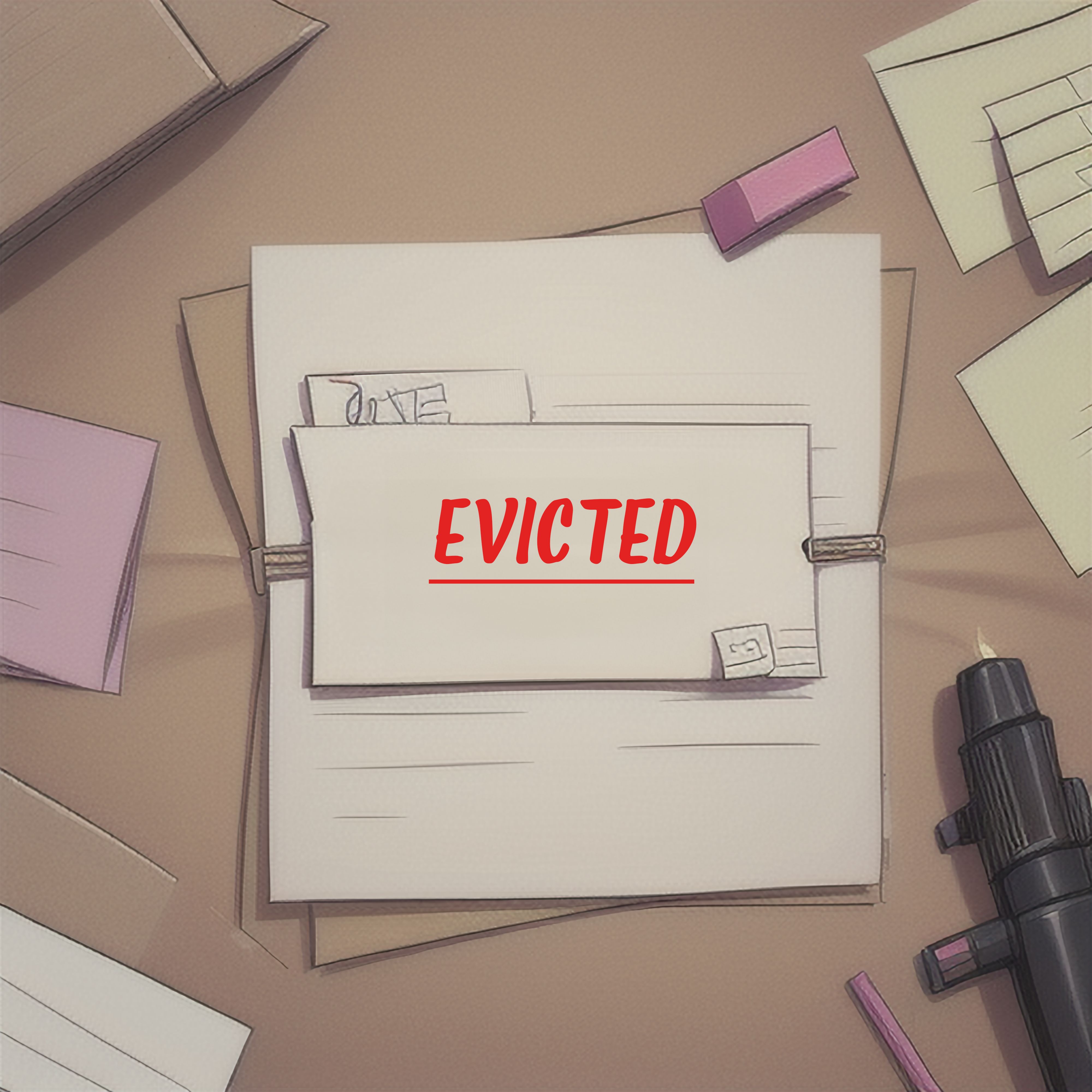 EVICTED artwork