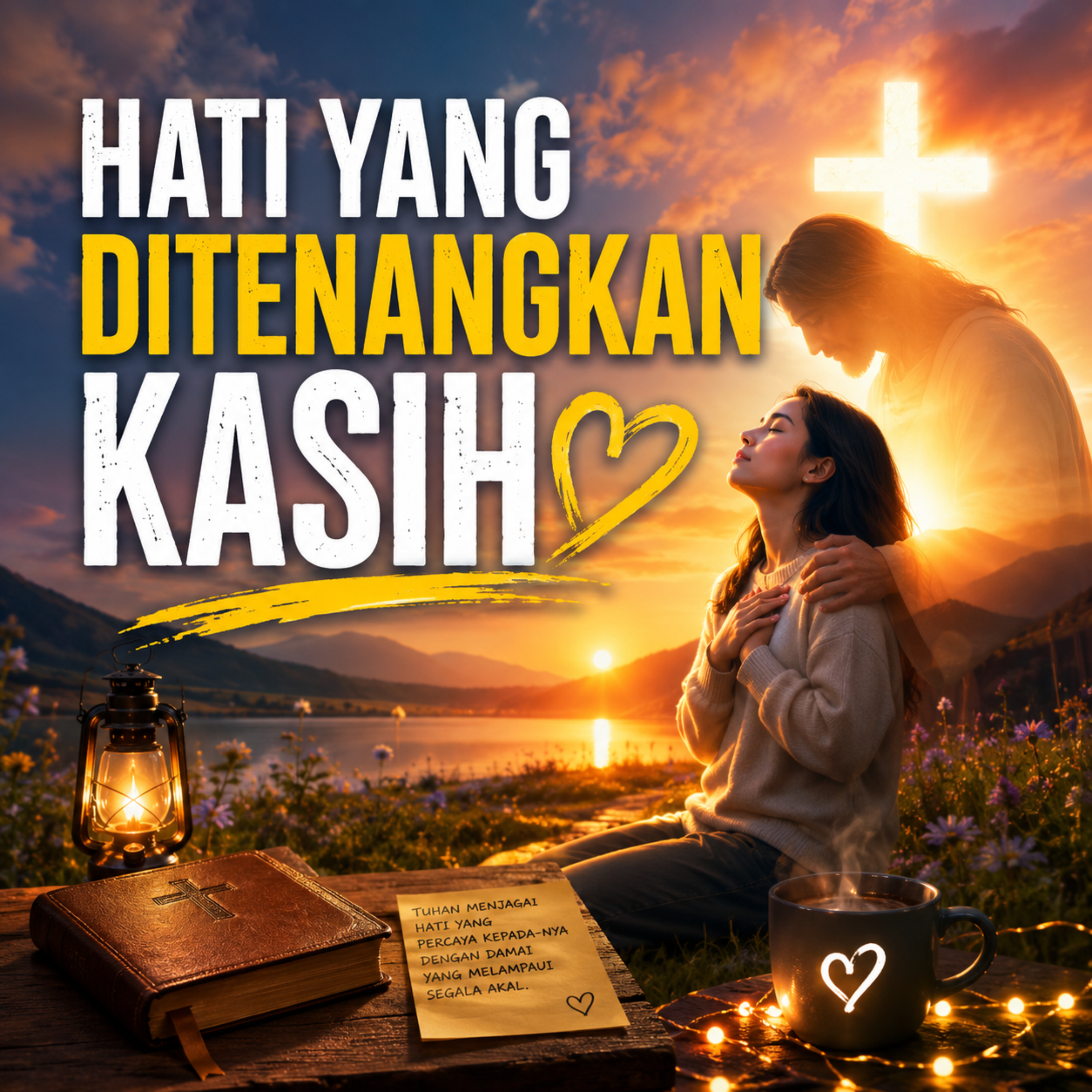 Hati yang Ditenangkan Kasih by PUJI WORSHIP cover art