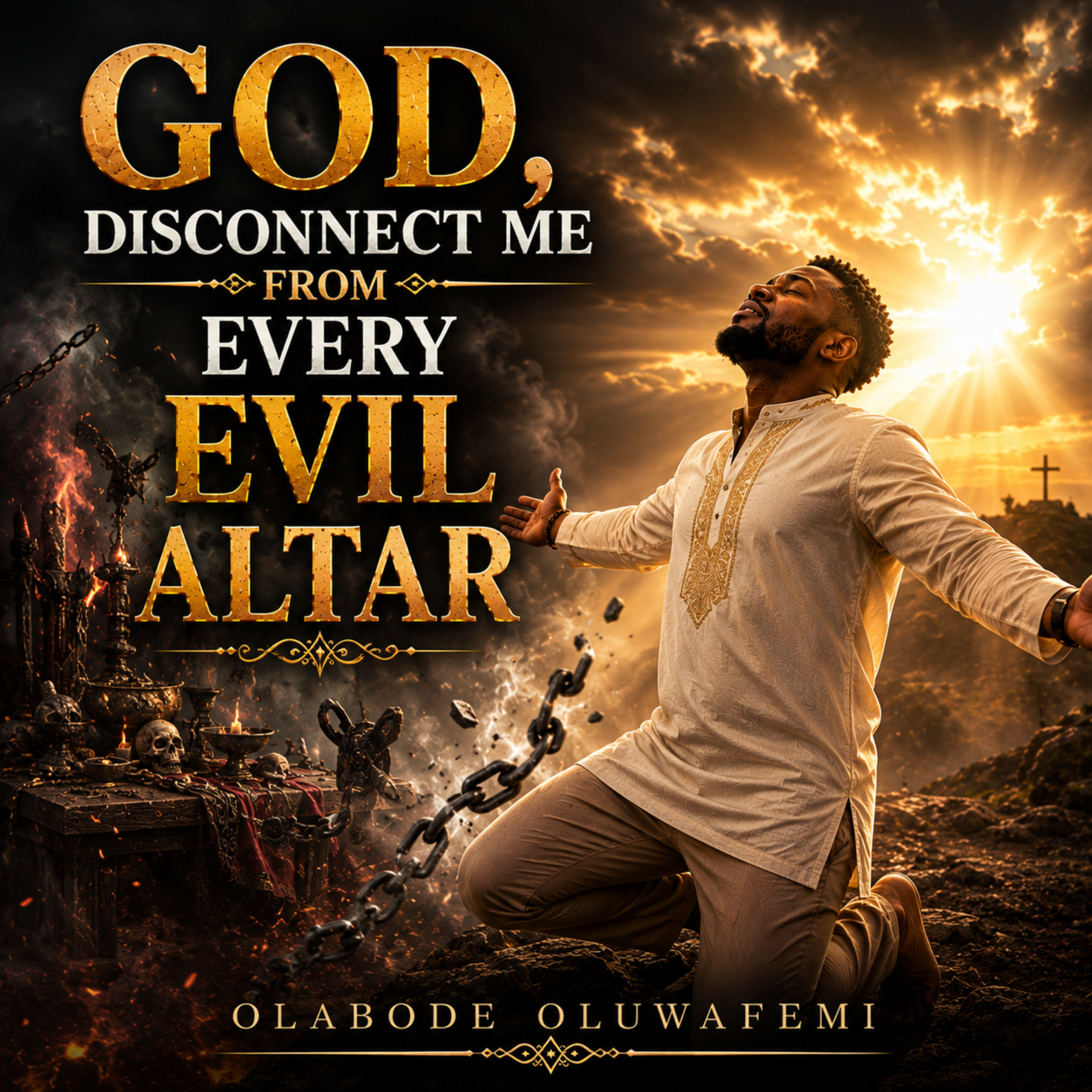 God, Disconnect Me From Every Evil Altar by olabode oluwafemi cover art