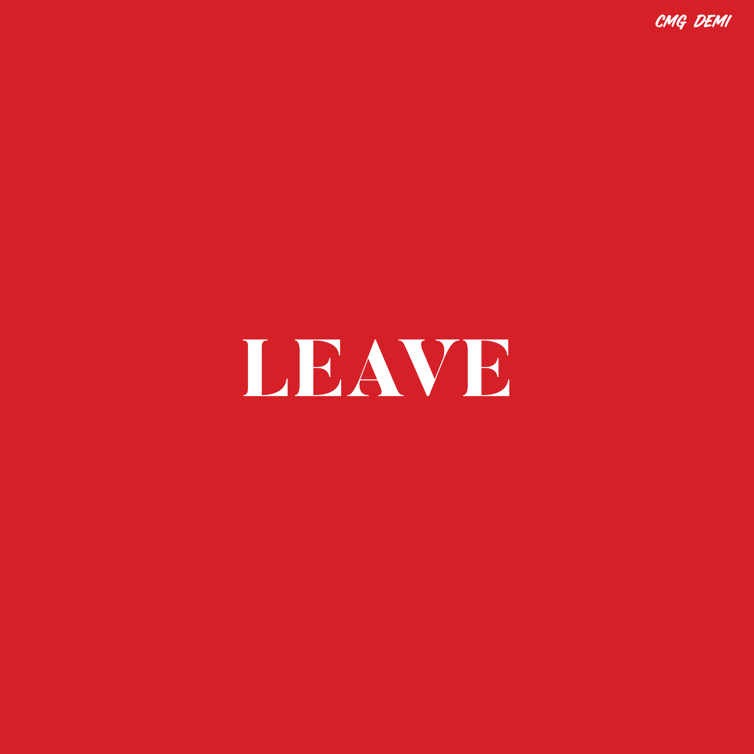 LEAVE artwork