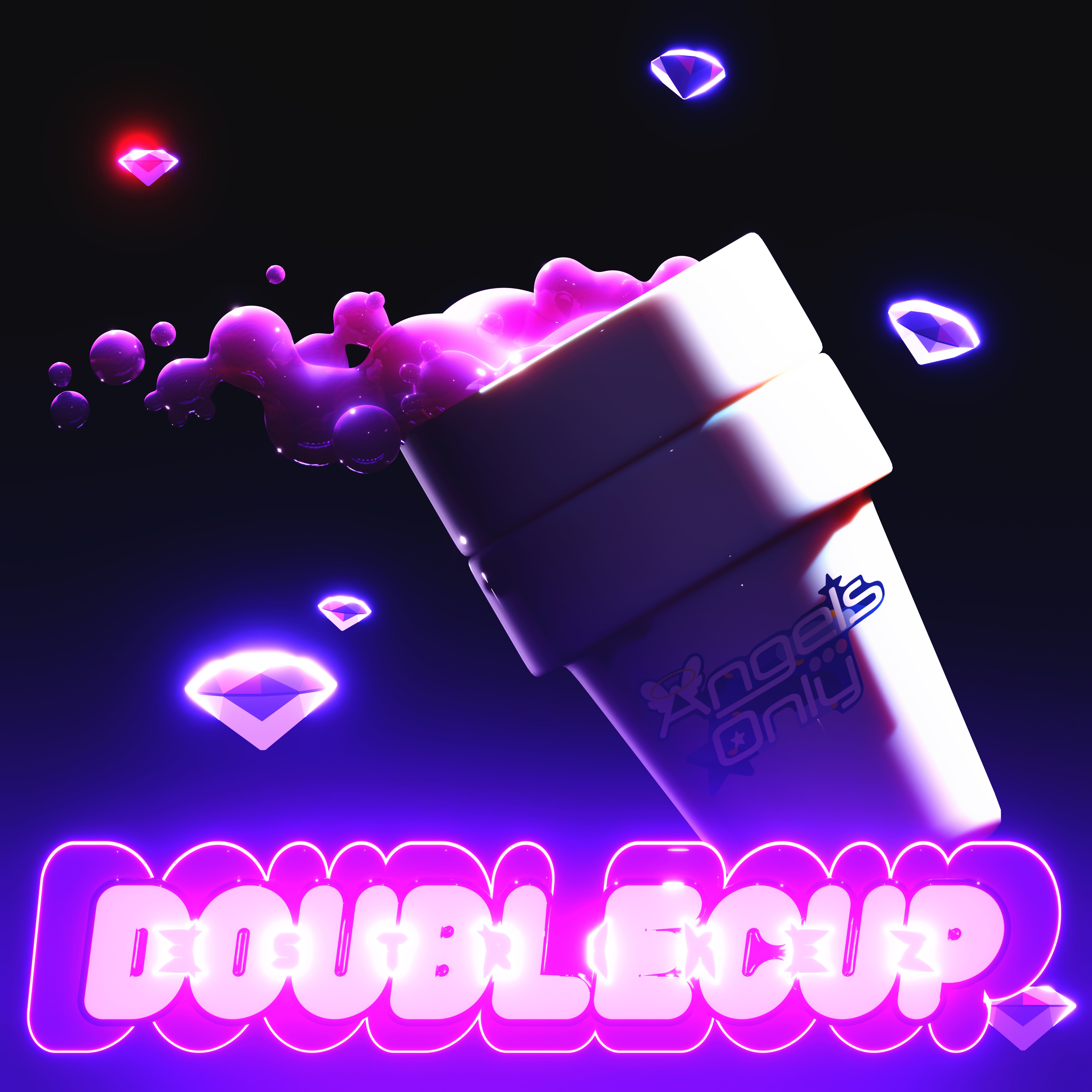 Double cup artwork