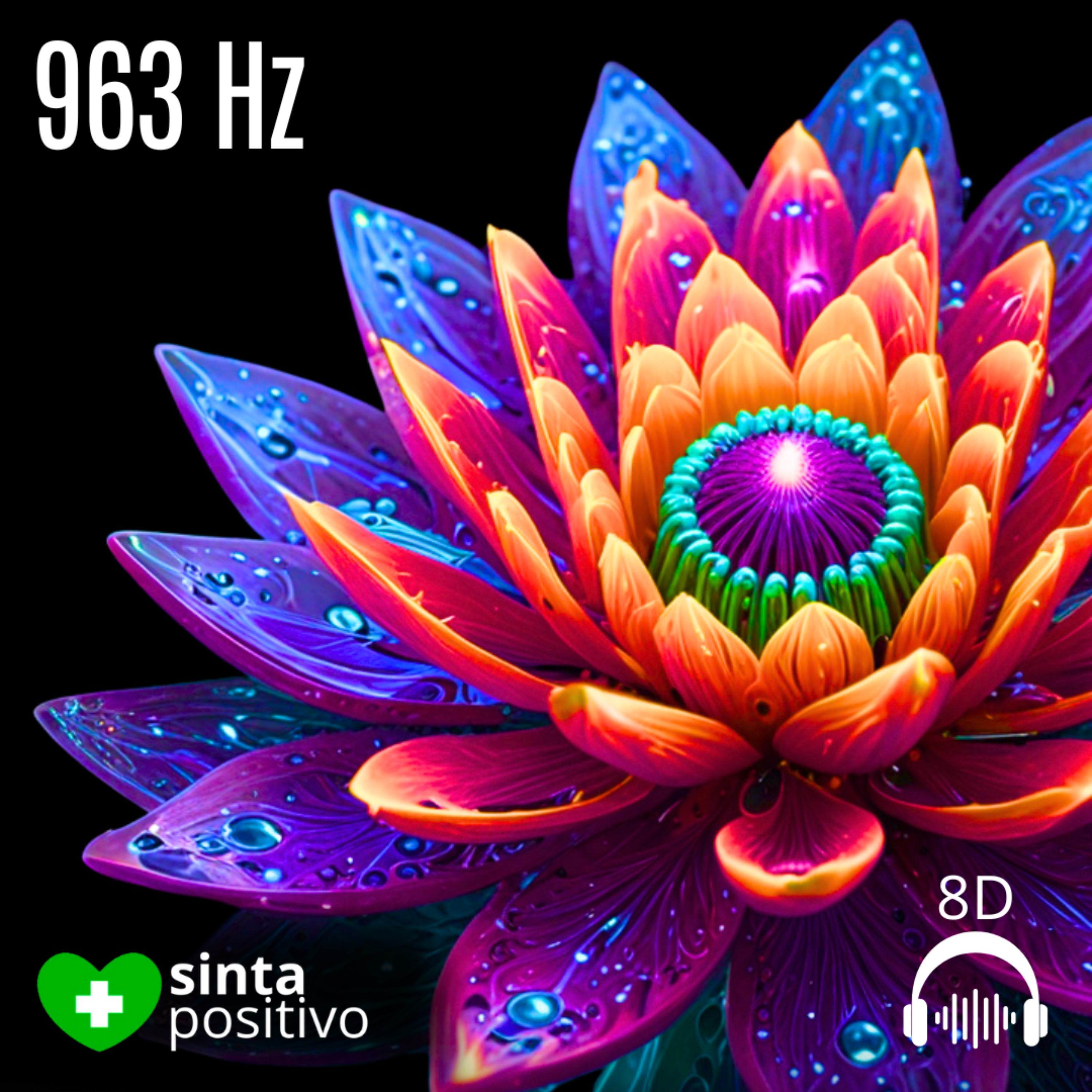963 Hz Unidade Divina, Paz Interior e Iluminação Espiritual | Divine Unity, Inner Peace, and Spiritual Enlightenment  artwork