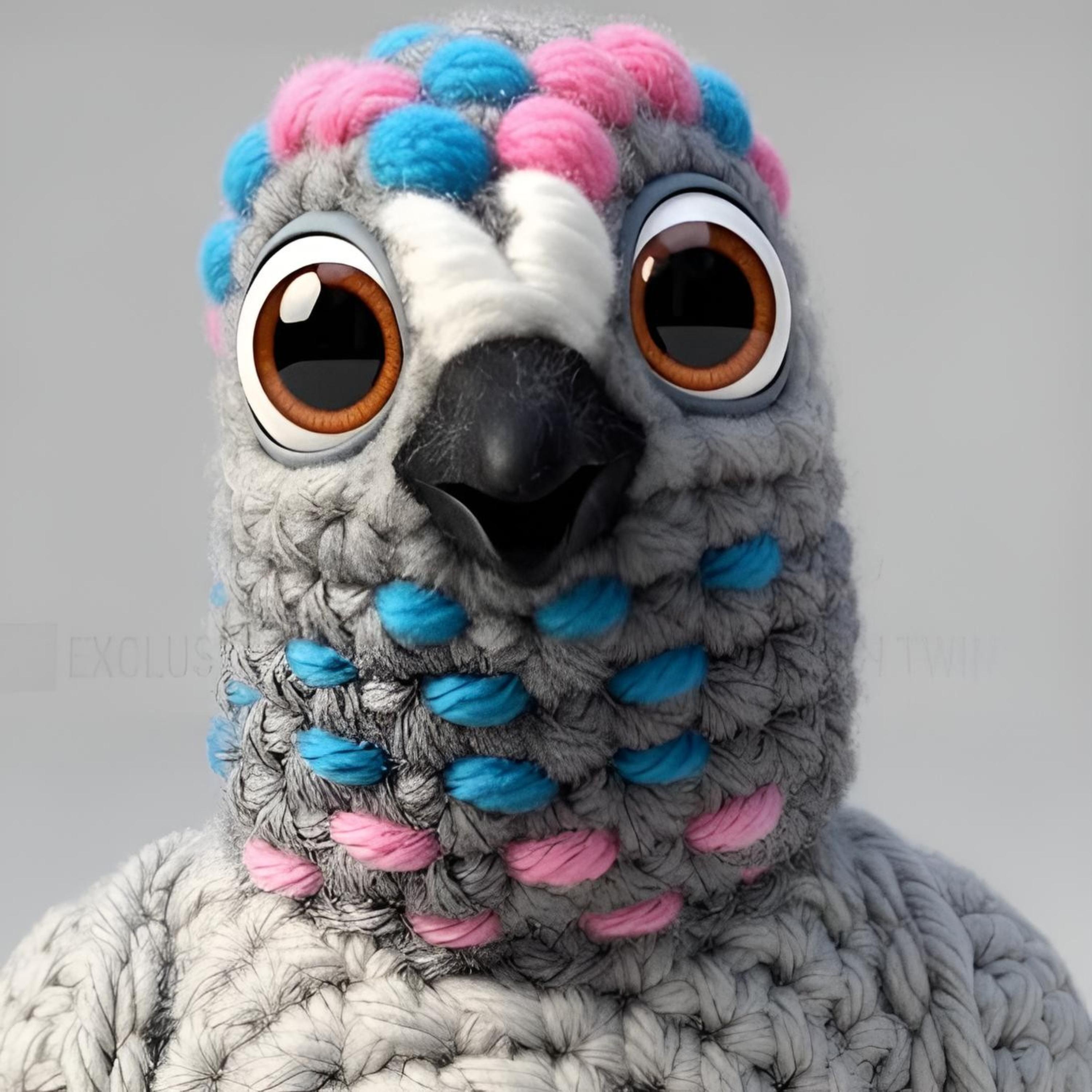 The Pigeon Yarn Danced by DownBurst Media Kids cover art