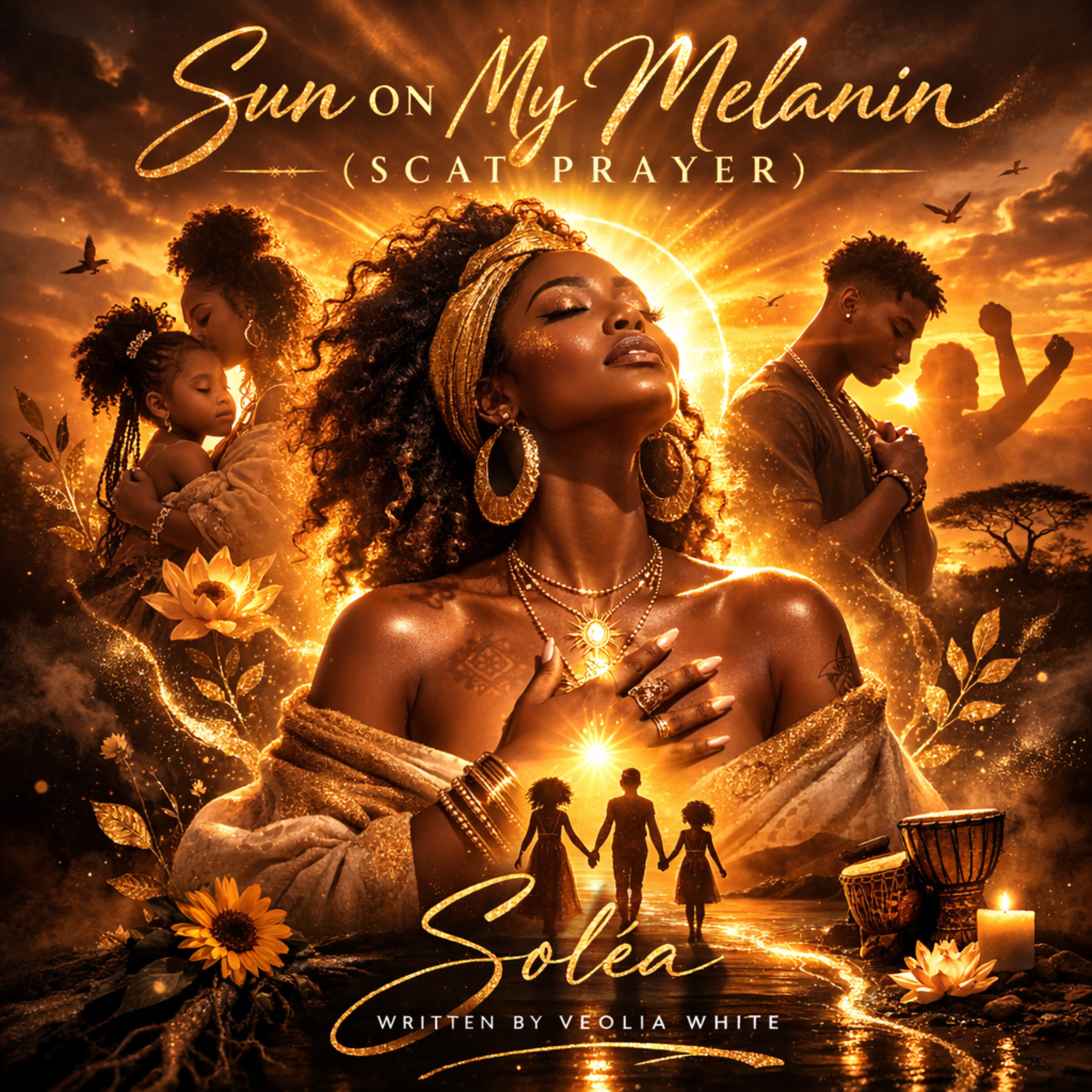 Sun On My Melanin Scat Prayer artwork