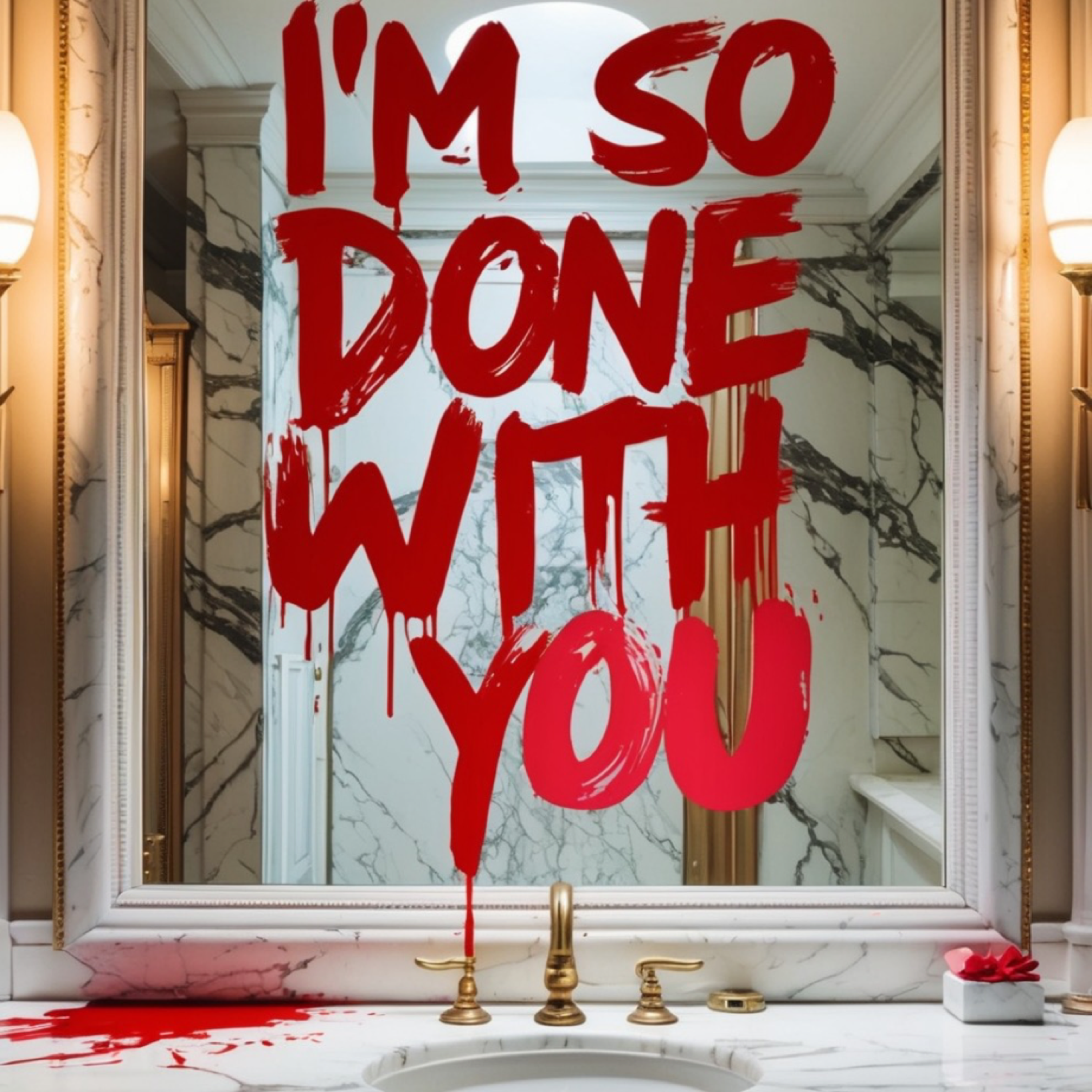 I’M SO DONE WITH YOU artwork