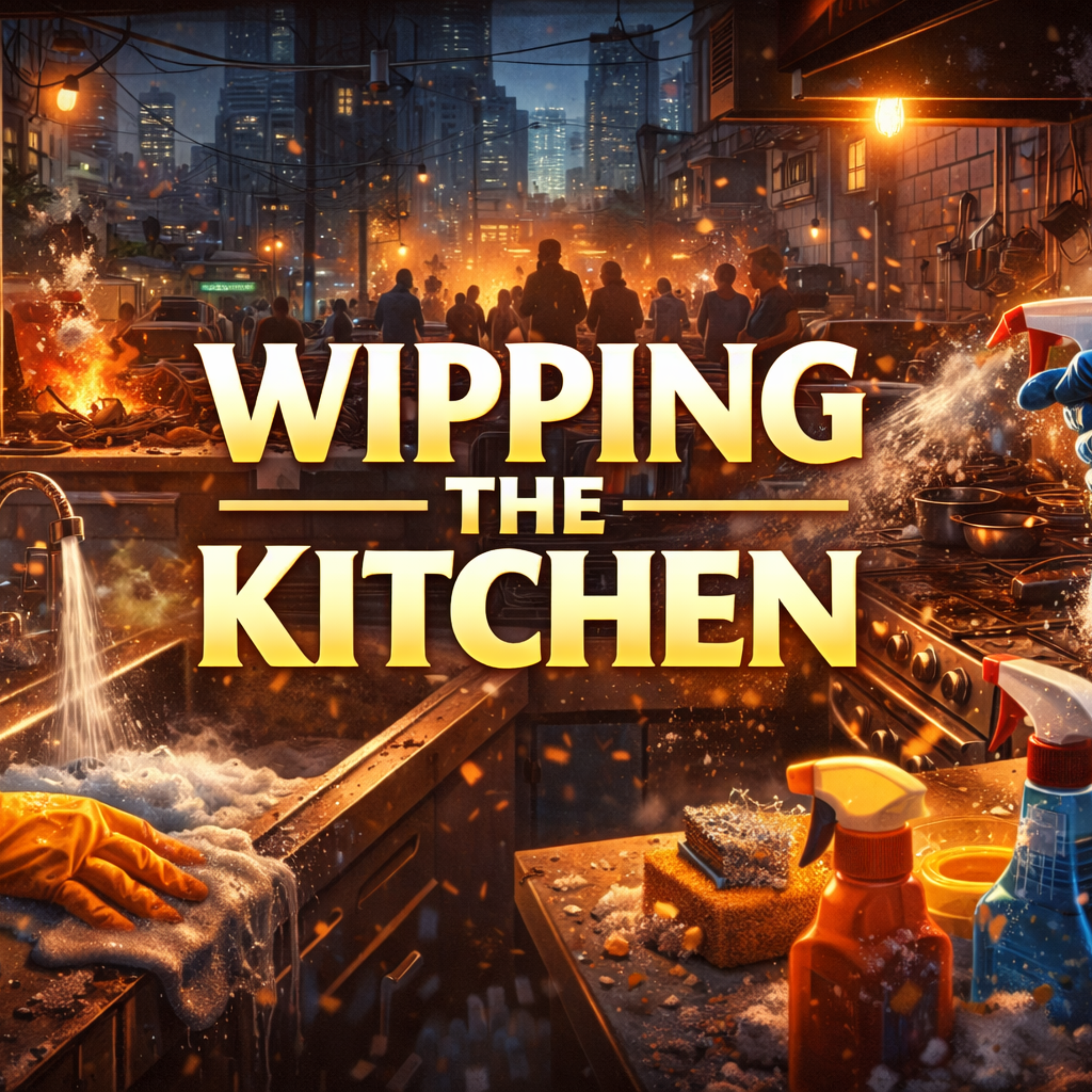 Wipping The Kitchen artwork