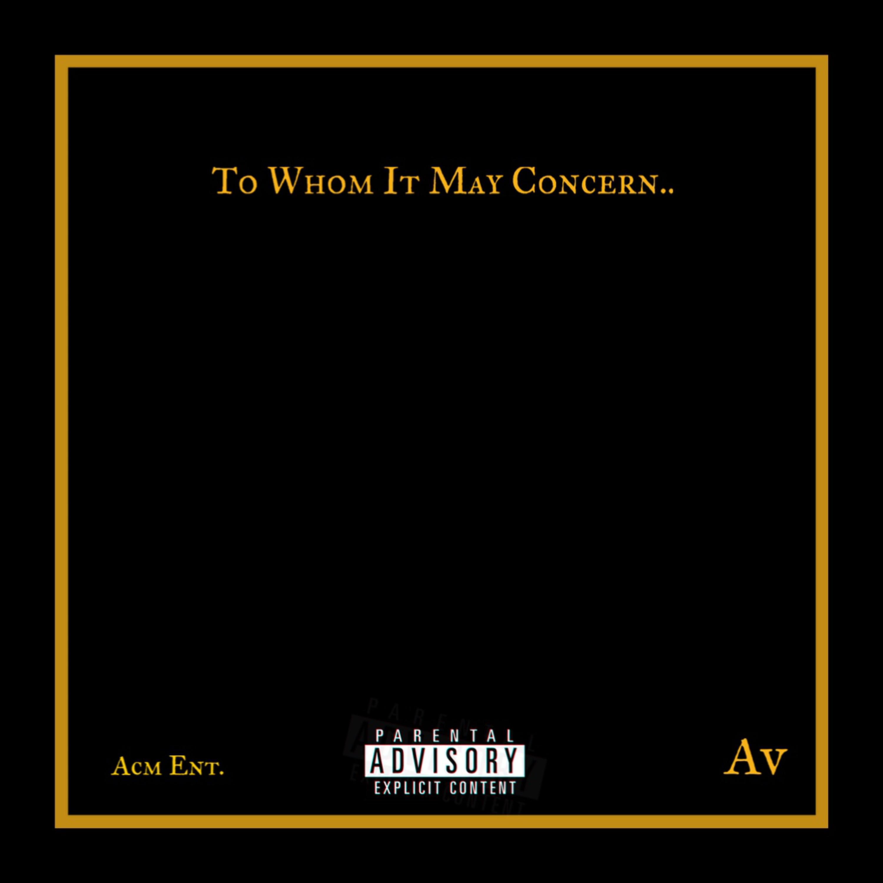 To Whom It May Concern artwork