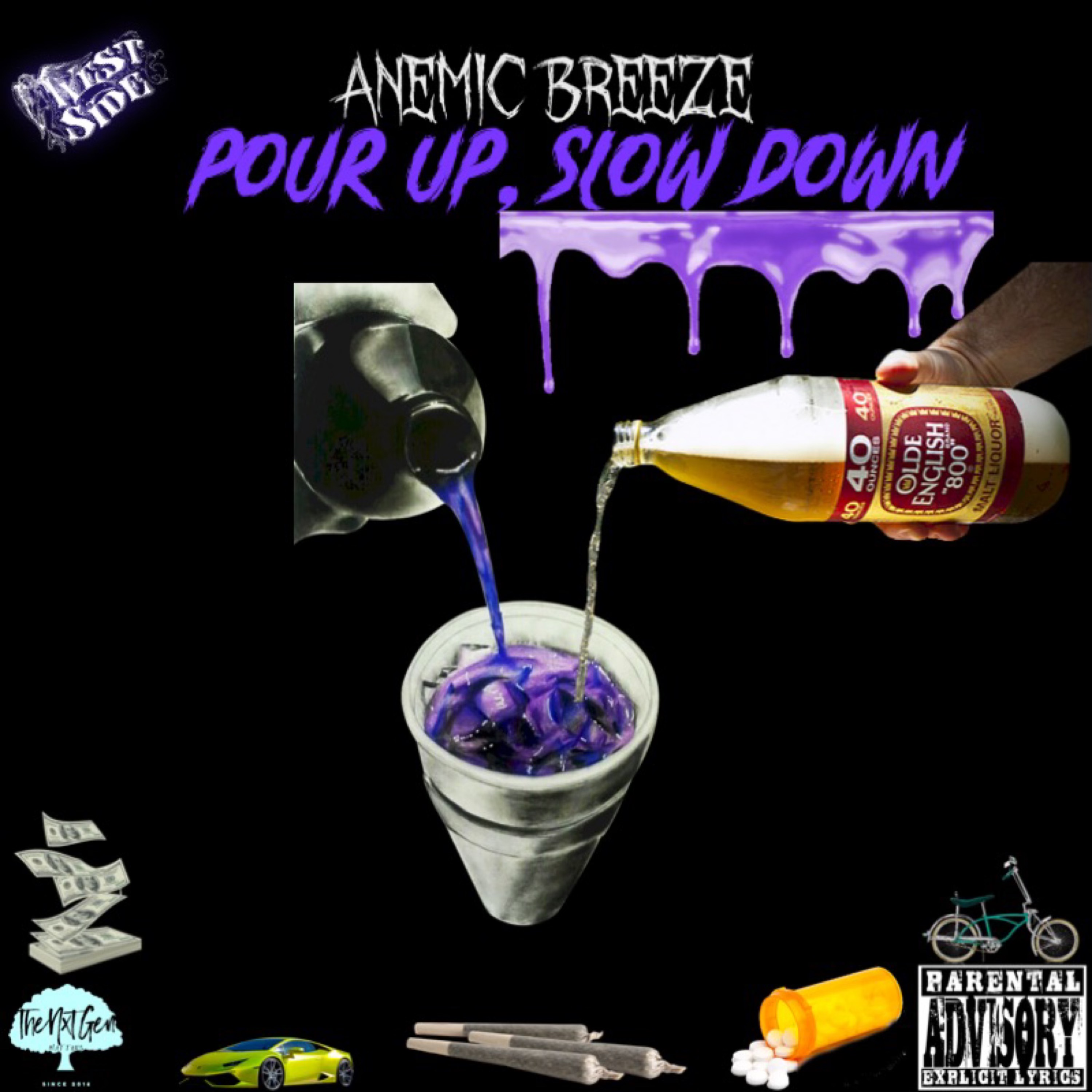Pour Up, Slow Down artwork