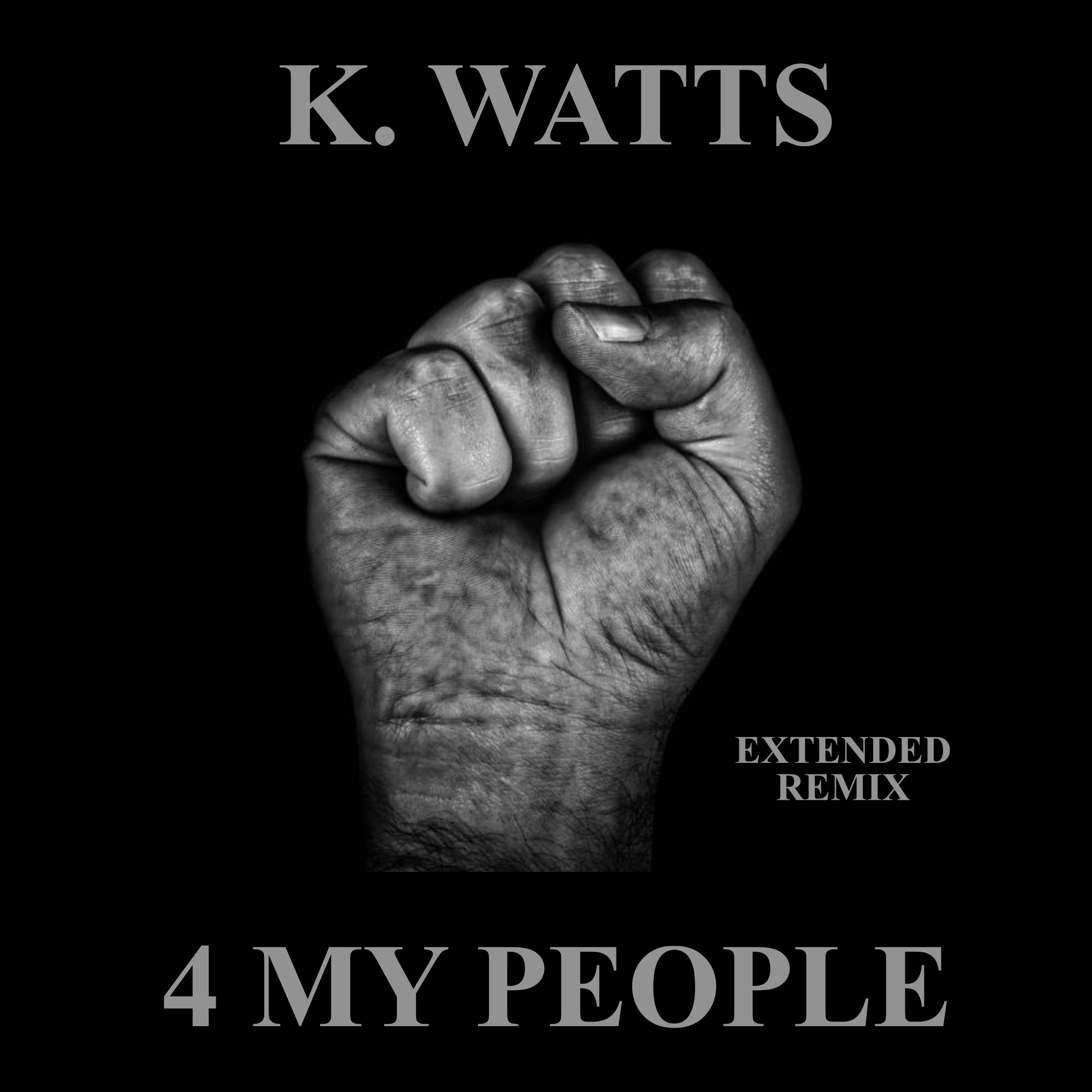 4 My People (Extended Remix) artwork