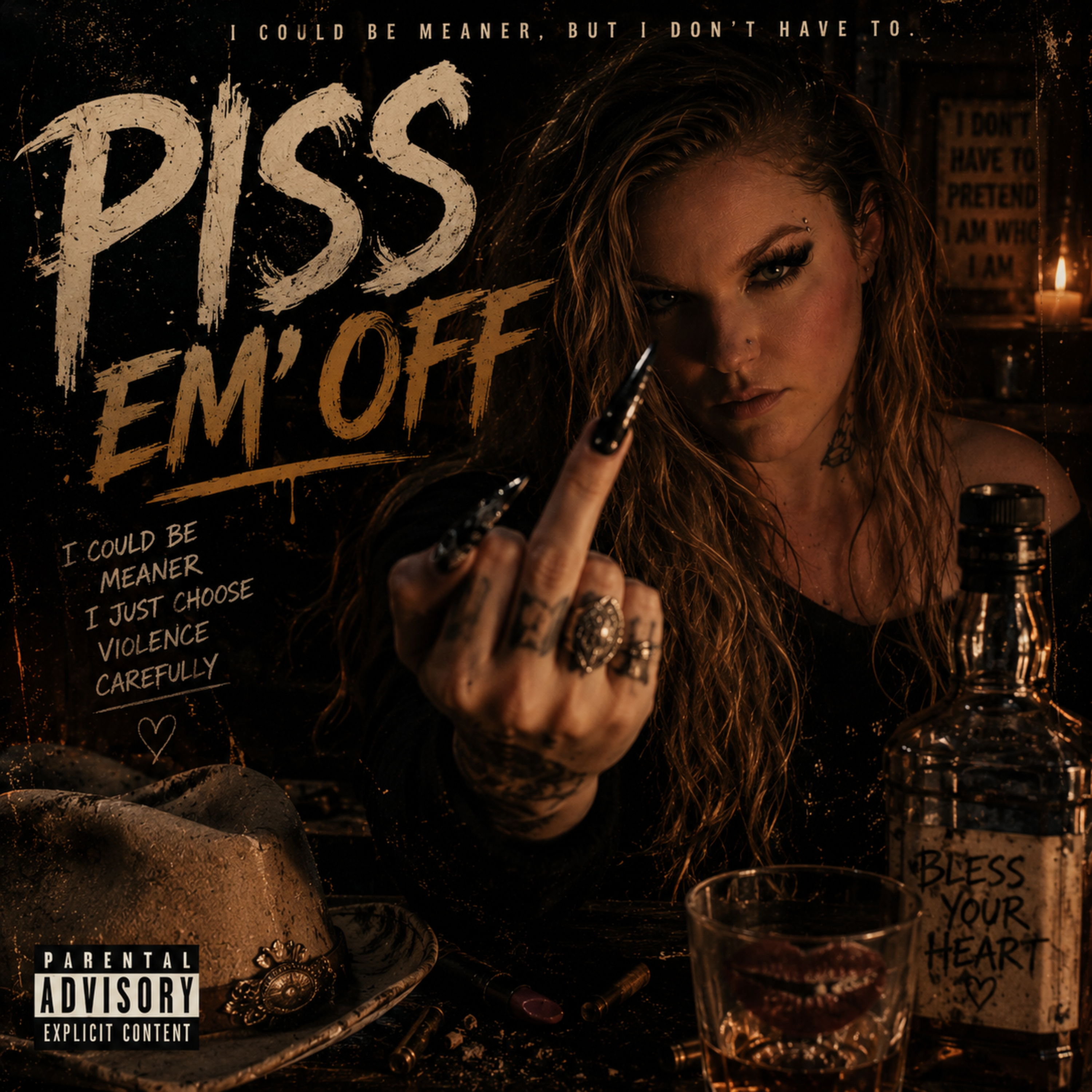 Piss Em’ Off by Queen Butterfly cover art
