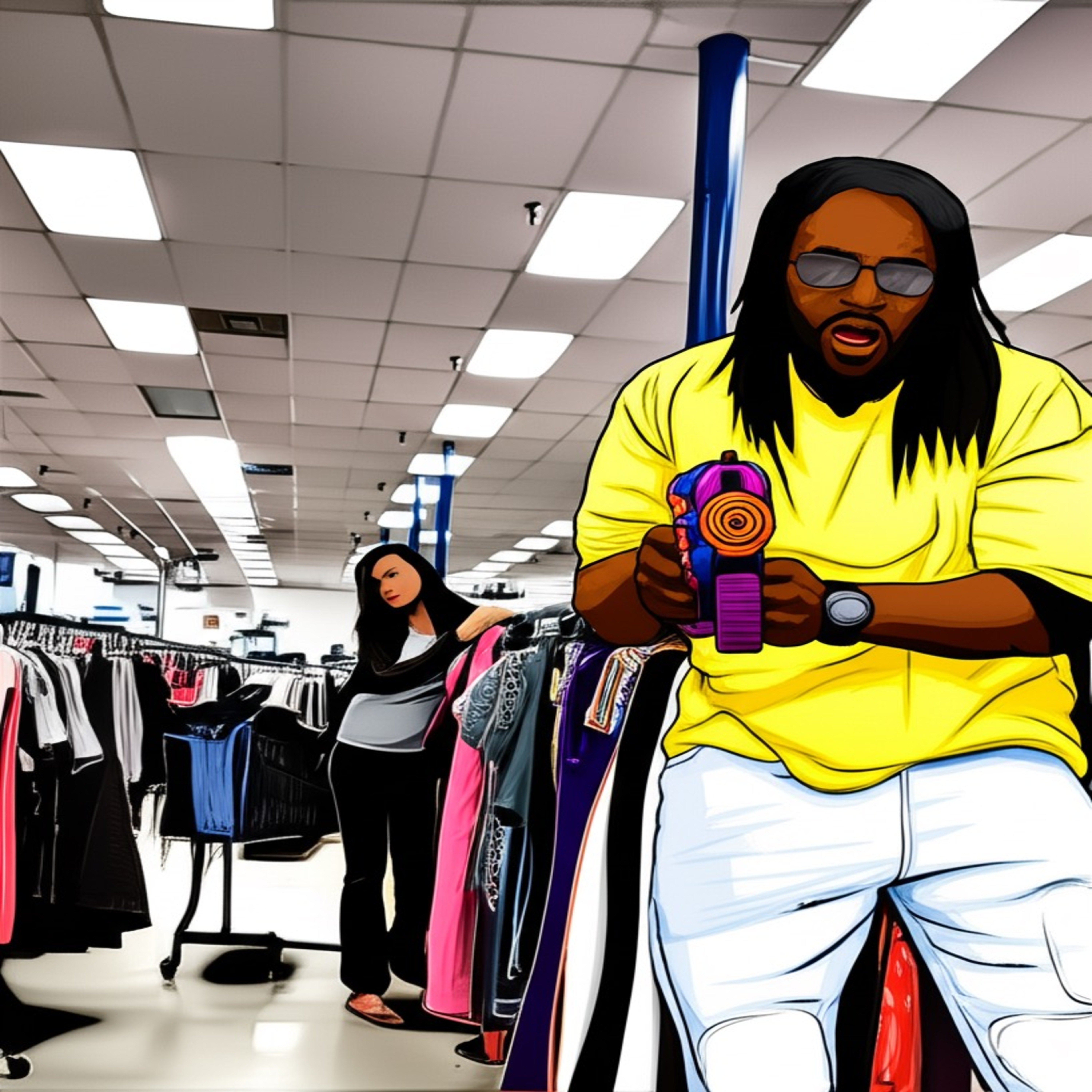 Smoke for the Block 2 artwork