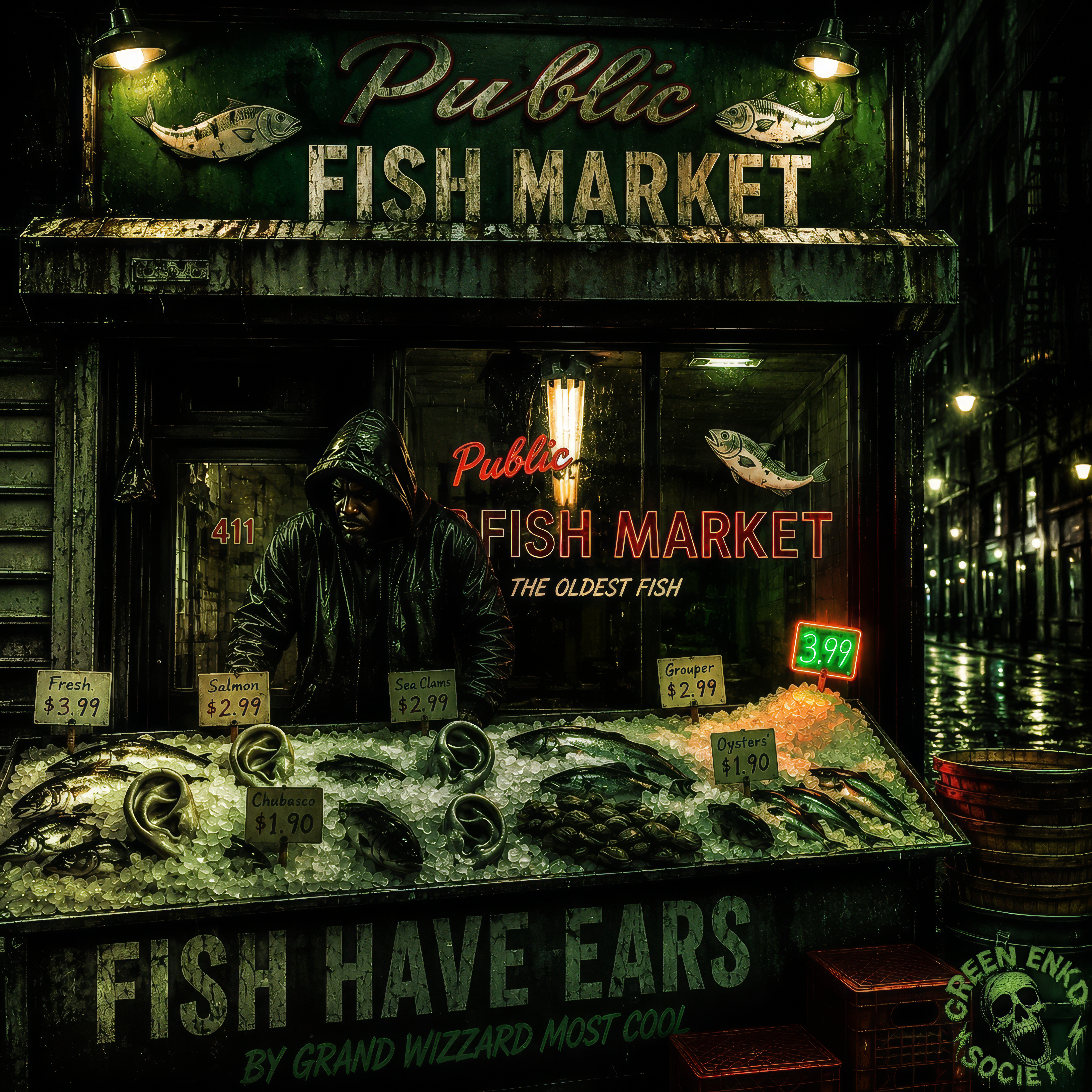 FISH HAVE EARS by Green Enkd Society