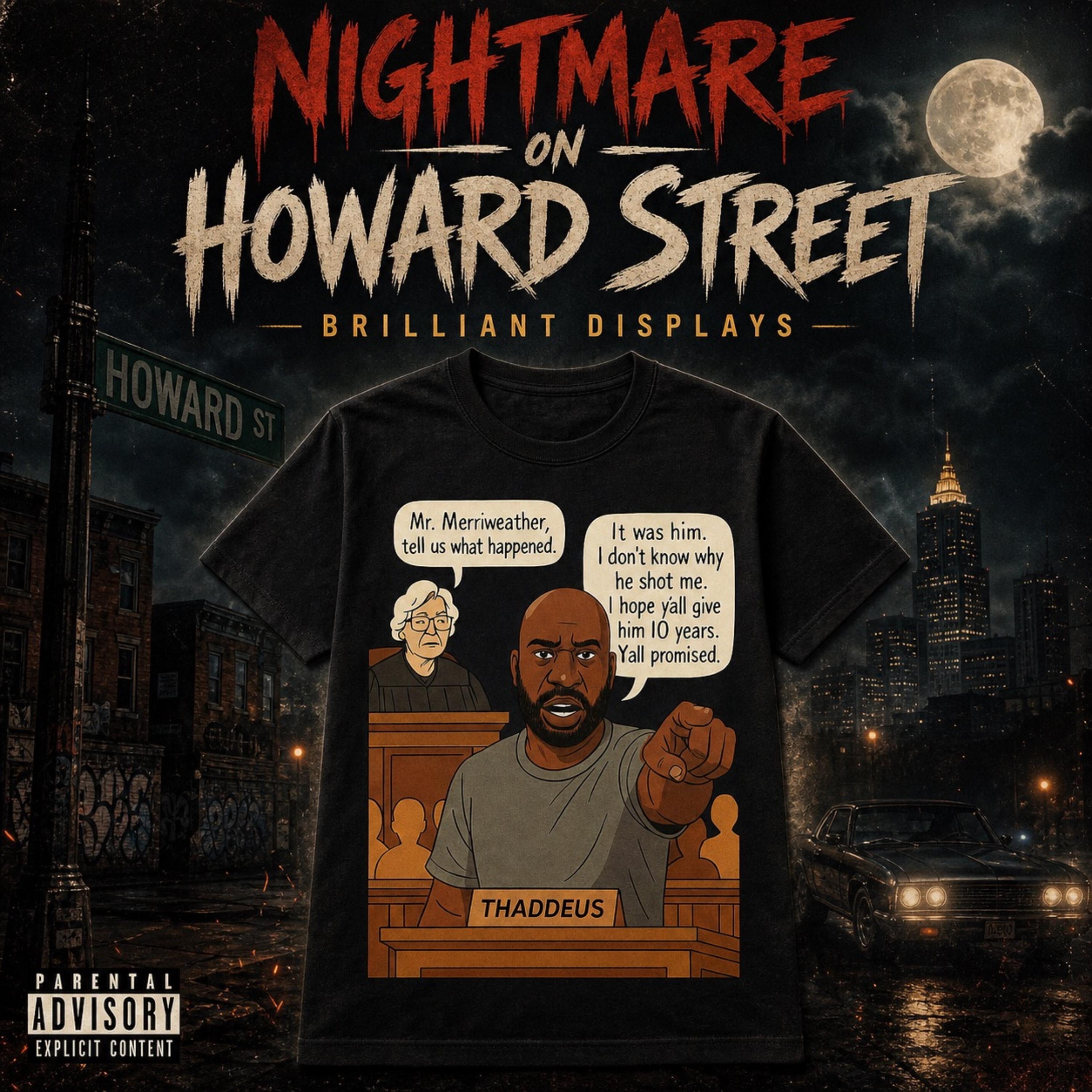 Nightmare On Howard Street by Brilliant Displays cover art