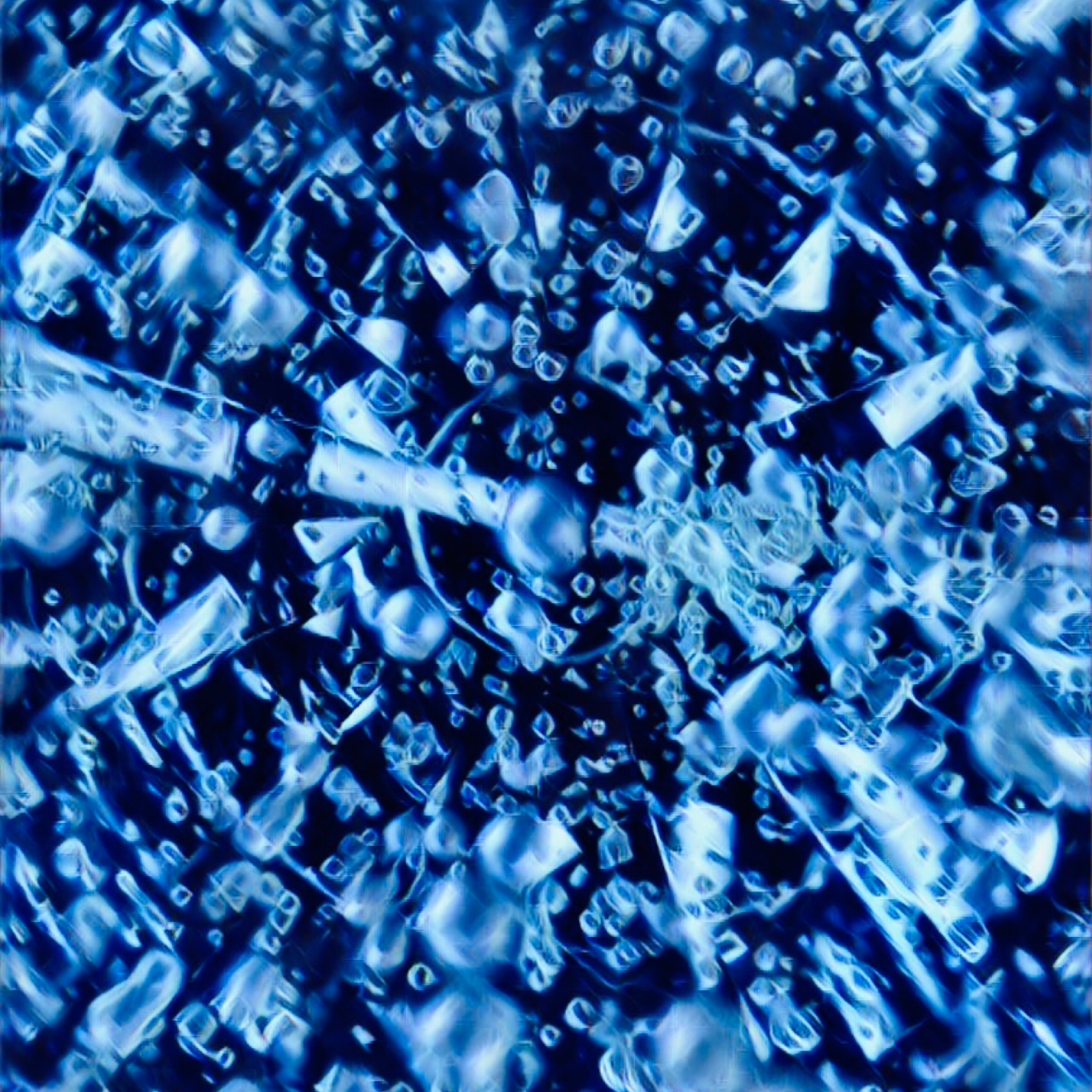Aqua Spatial artwork