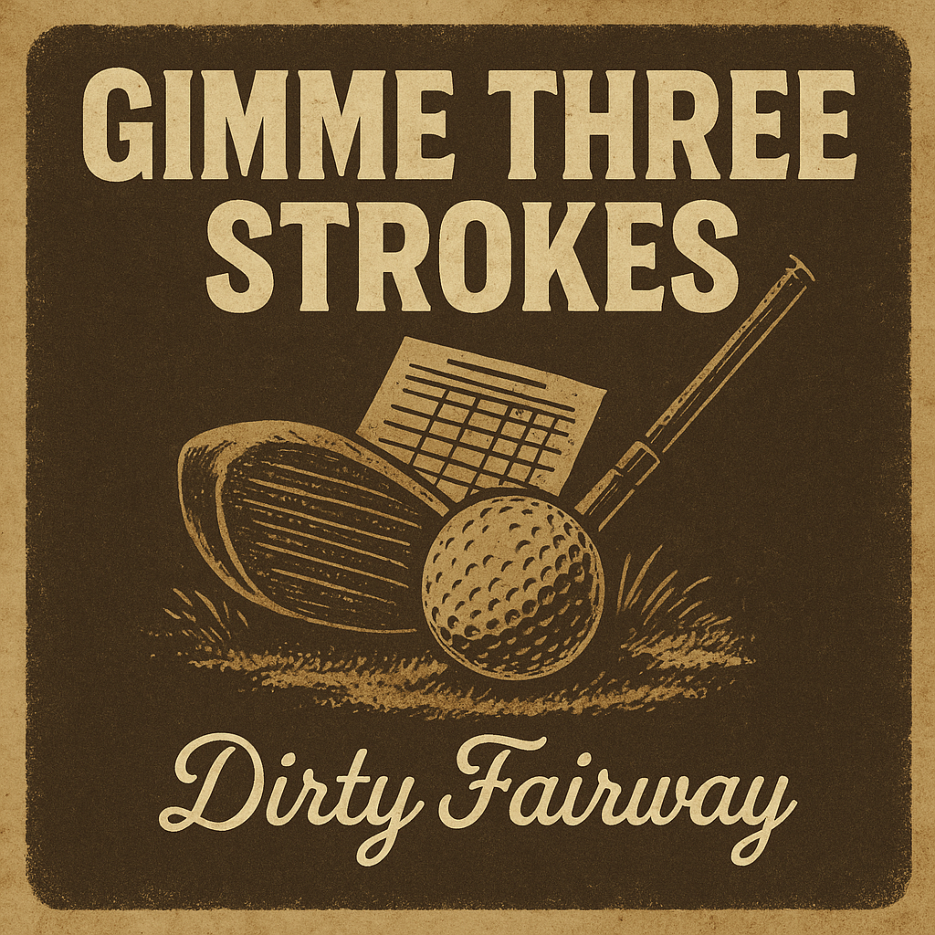Gimme Three Strokes artwork