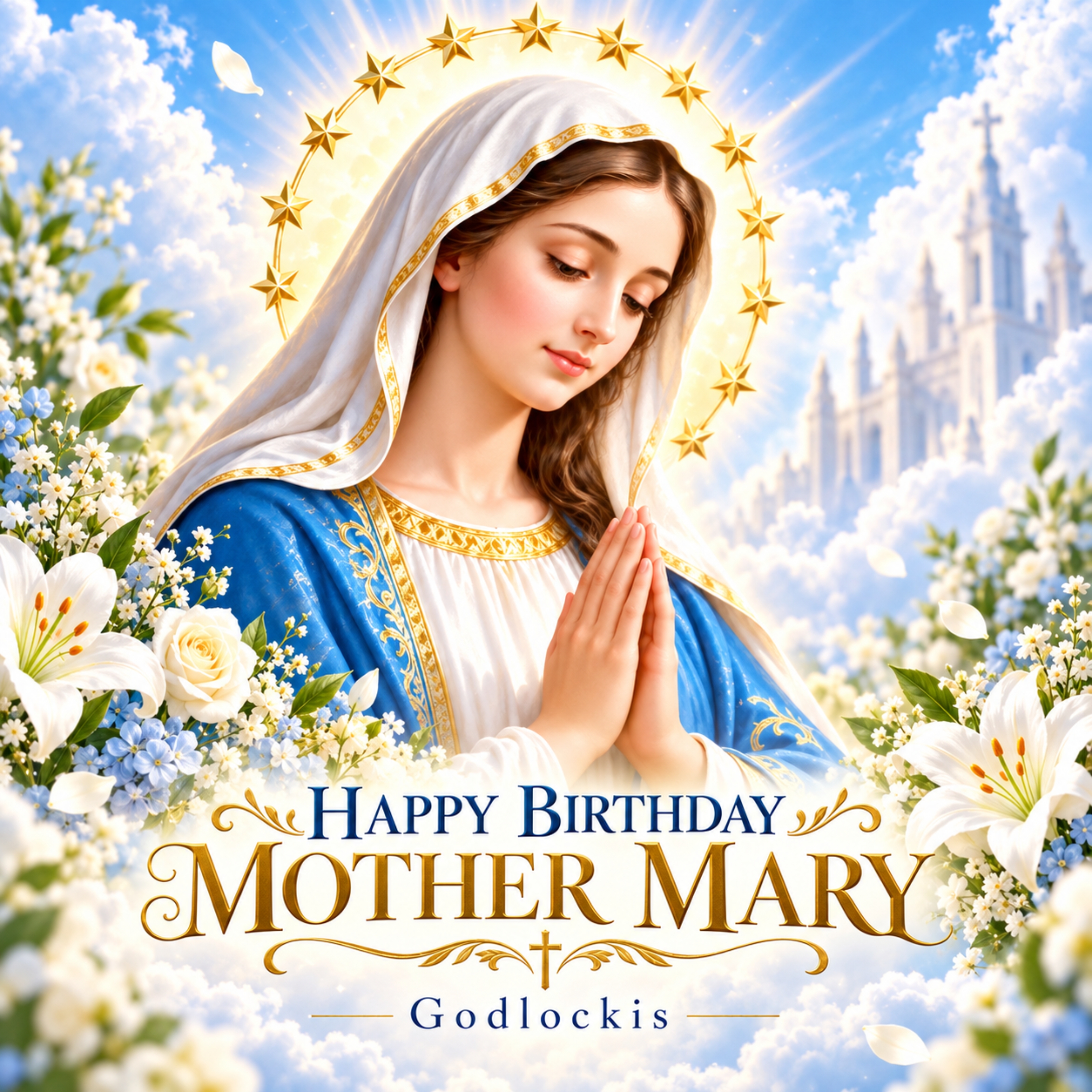 HAPPY BIRTHDAY MOTHER MARY by Godlockis cover art