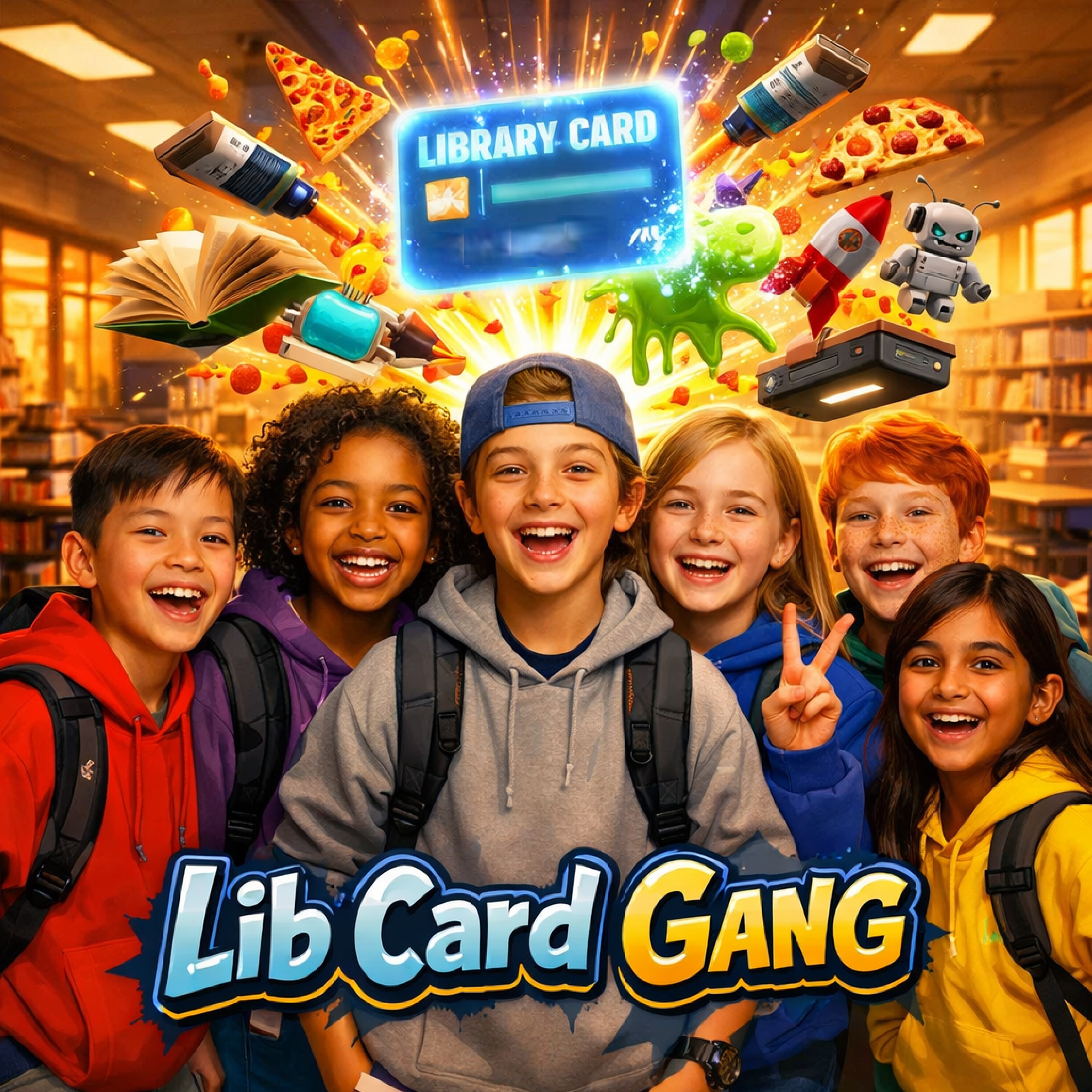 Lib Card Gang artwork