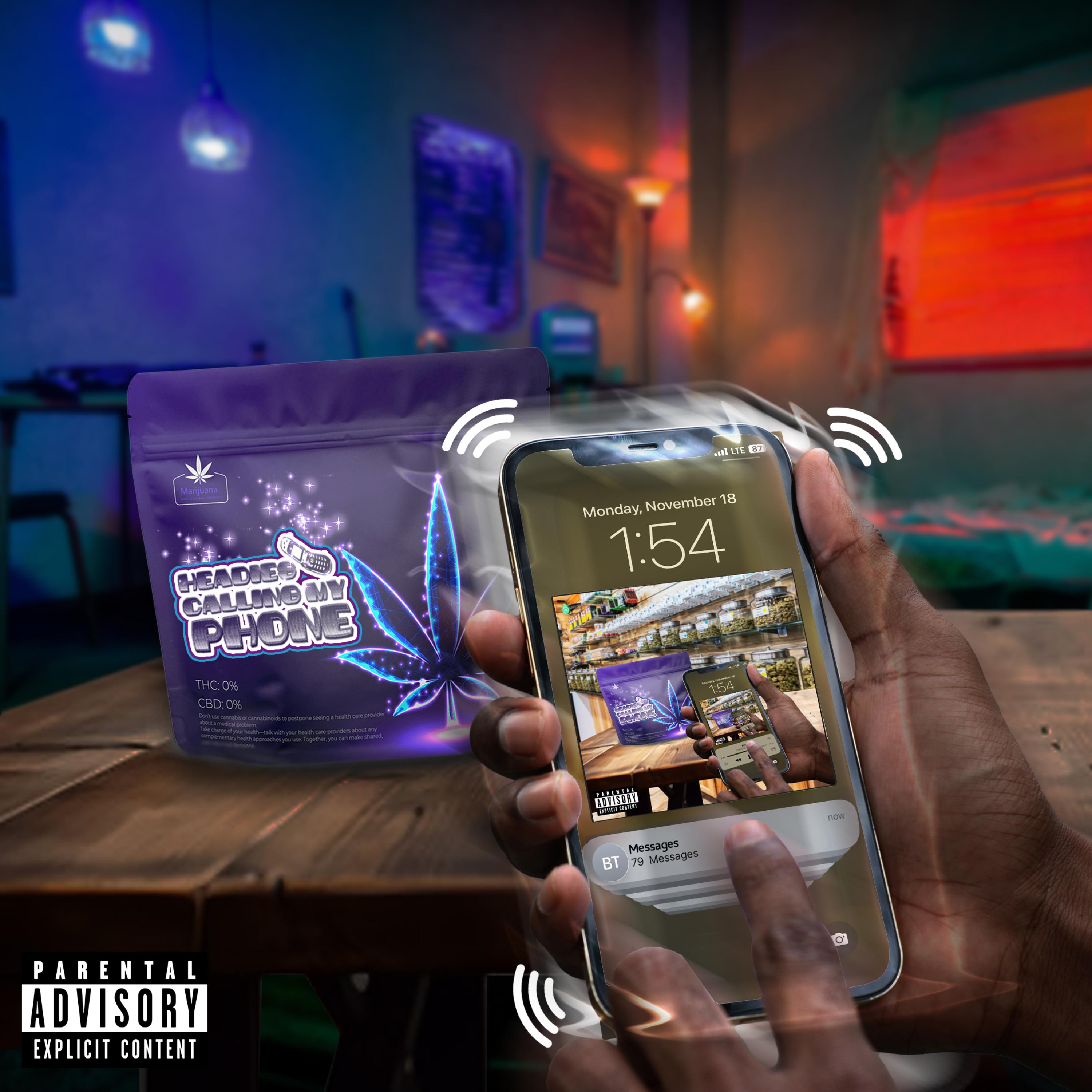 Headies Calling My Phone artwork