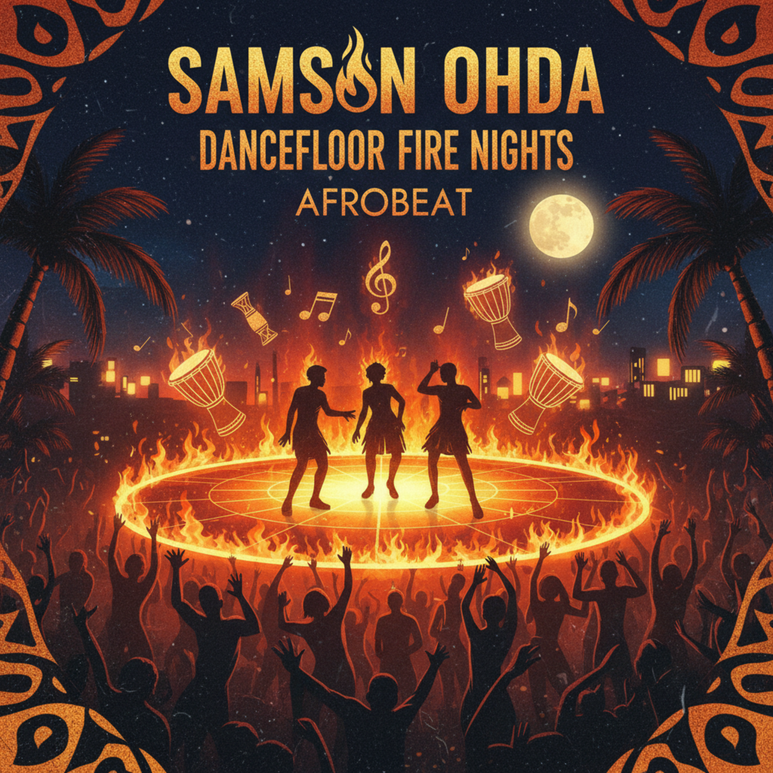 Dancefloor Fire Nights artwork