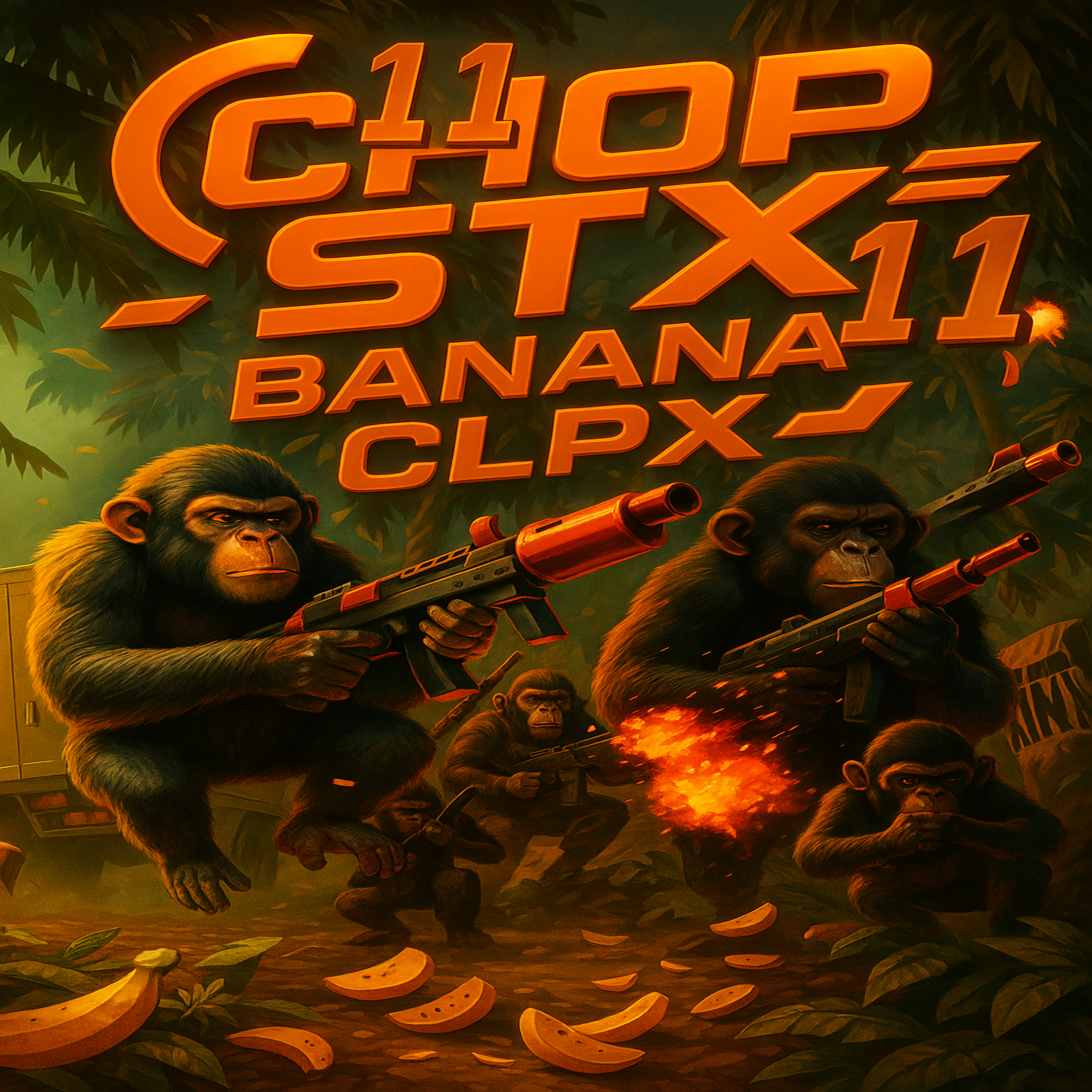 CHOP STX 11 BANANA CLPX artwork