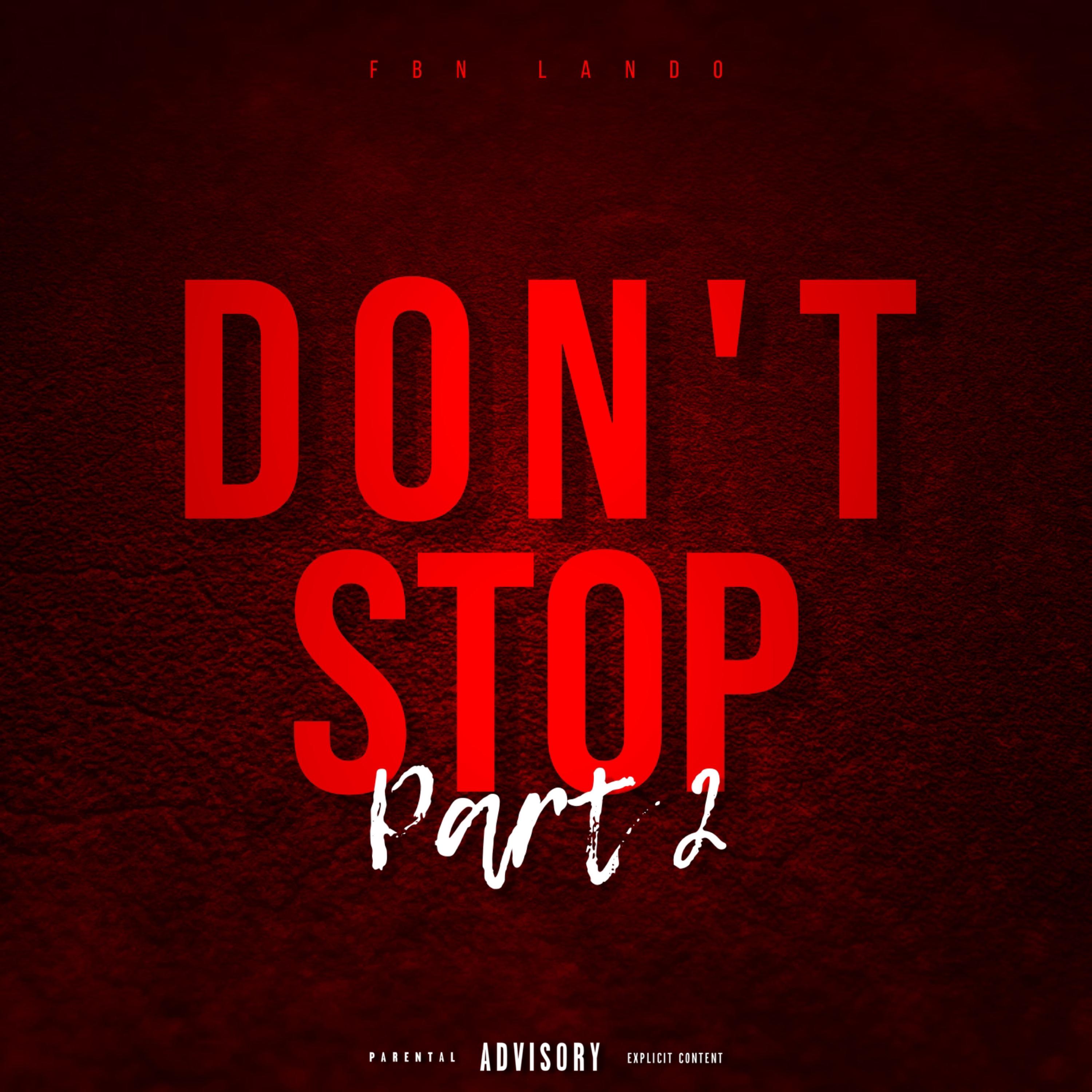 Don’t Stop (Pop That) Pt. 2 artwork