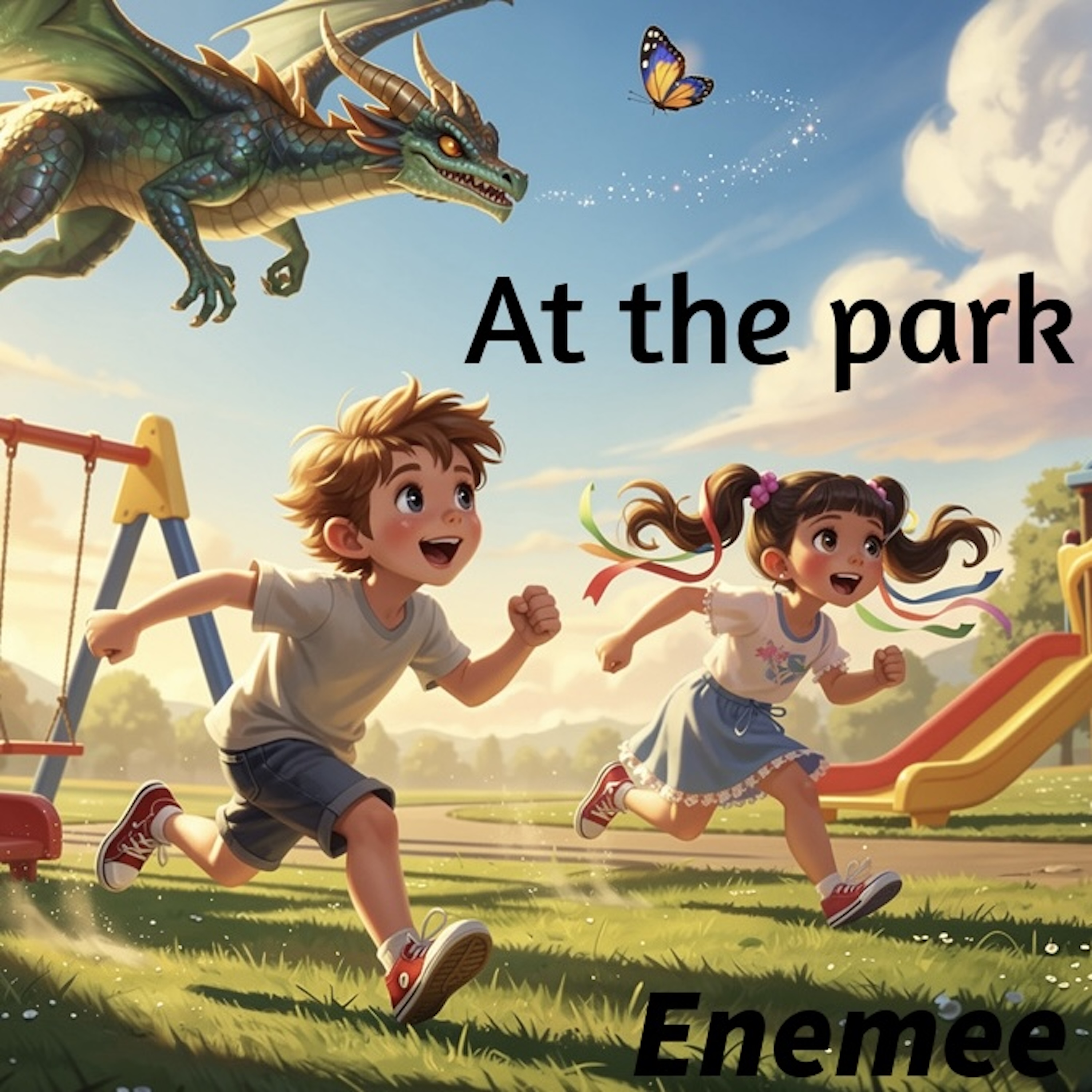 At the park artwork