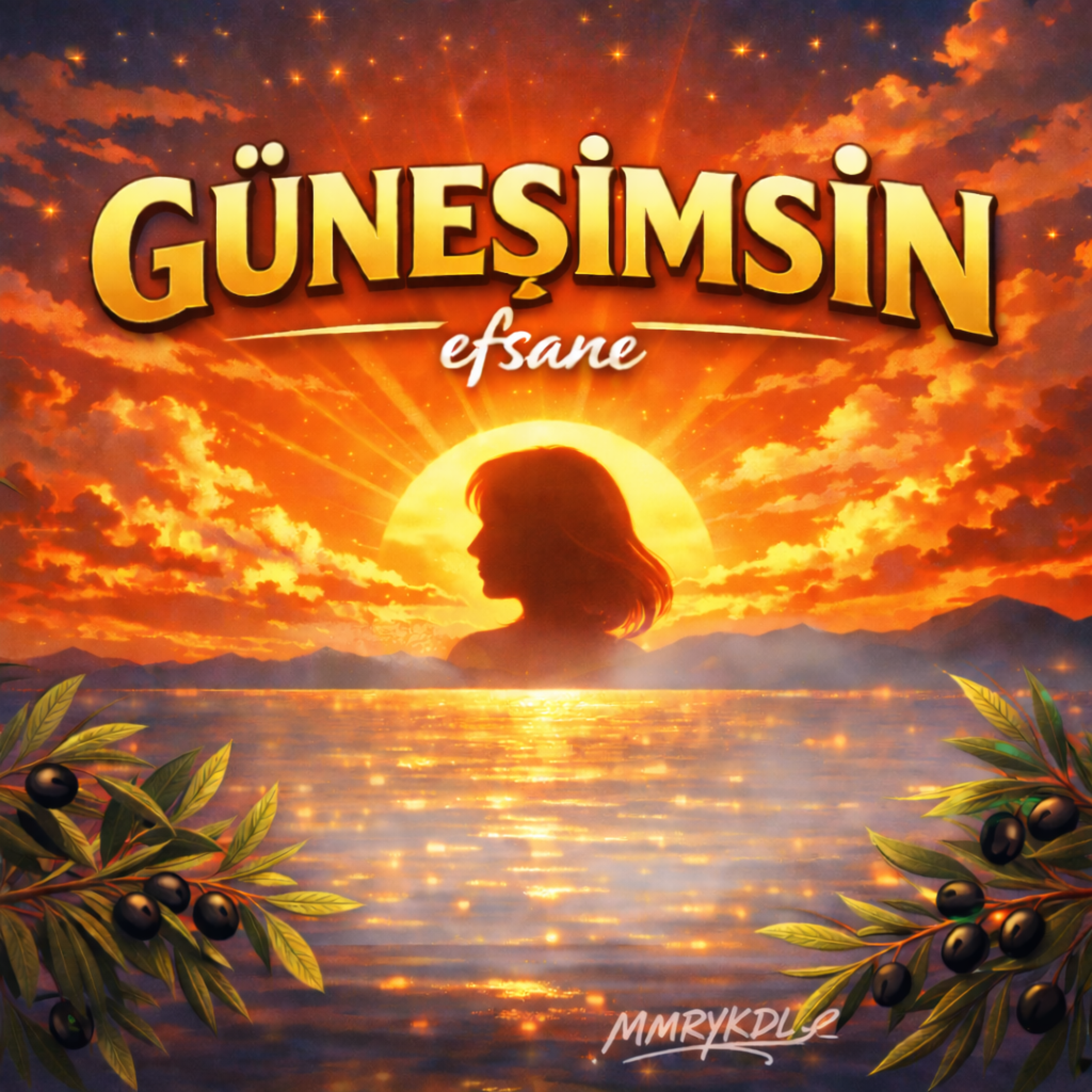 GÜNEŞİMSİN (efsane) by MMRYKDL cover art