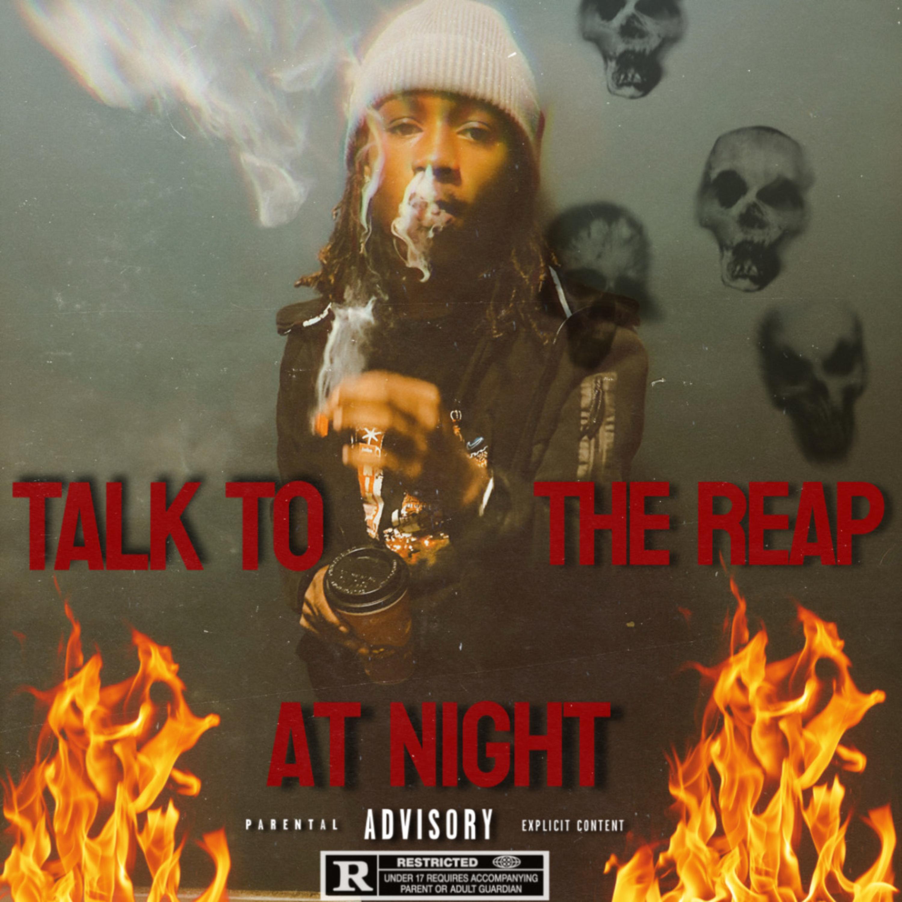 Talk To the reap at night artwork