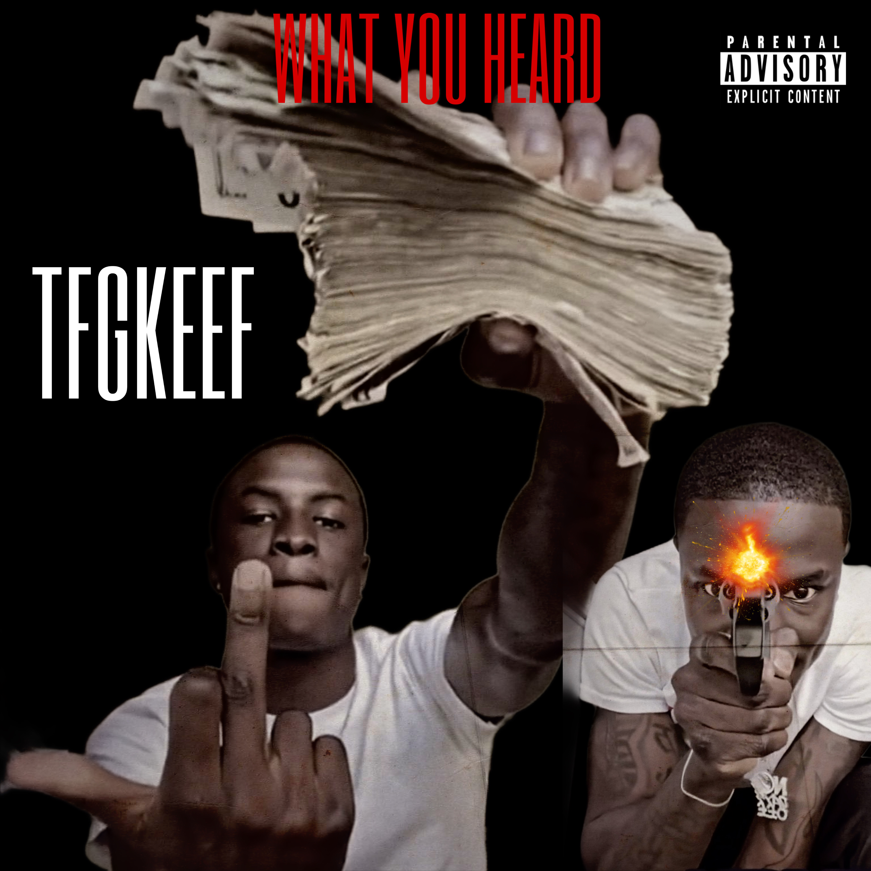 WHAT YOU HEARD artwork