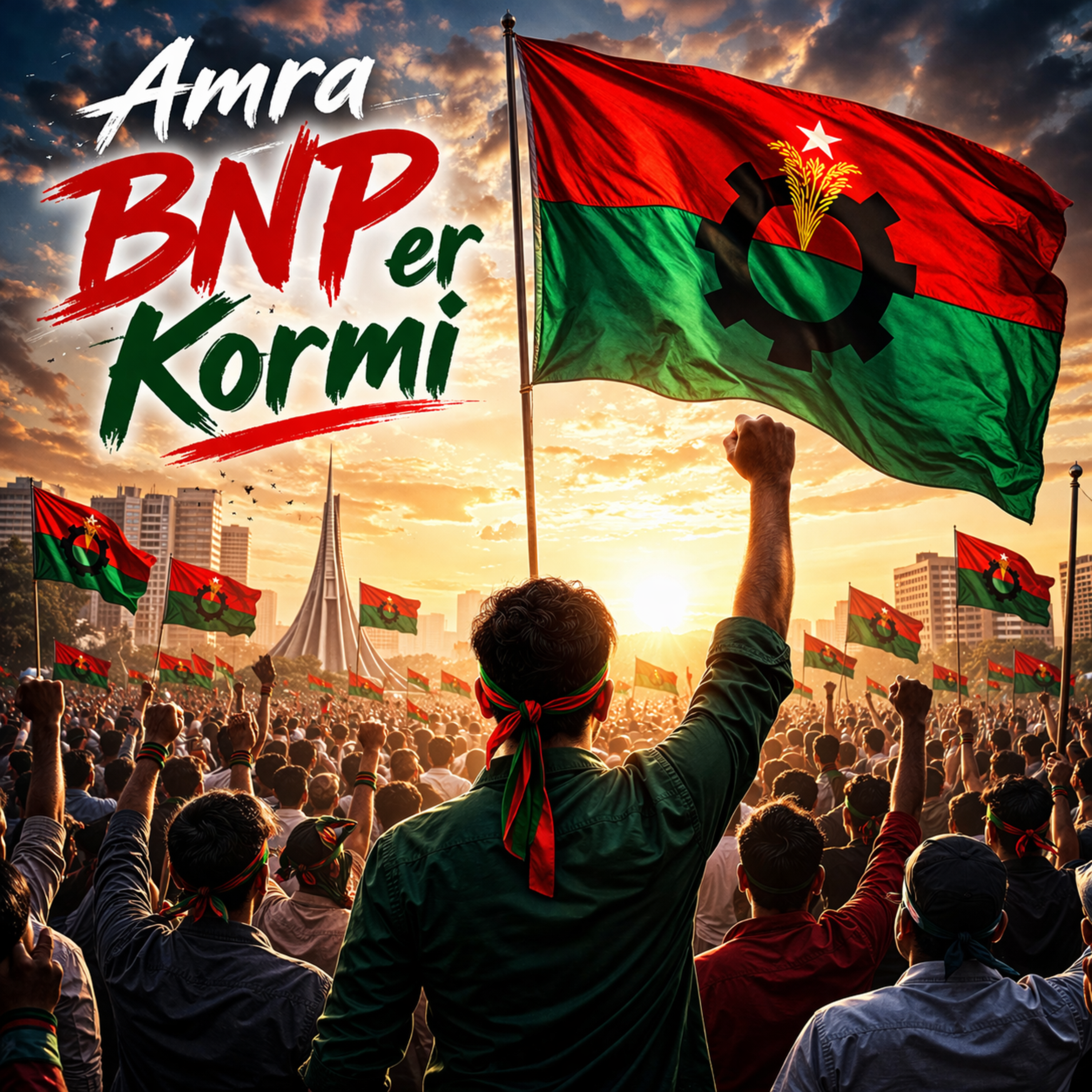 Amra bnp er kormi artwork