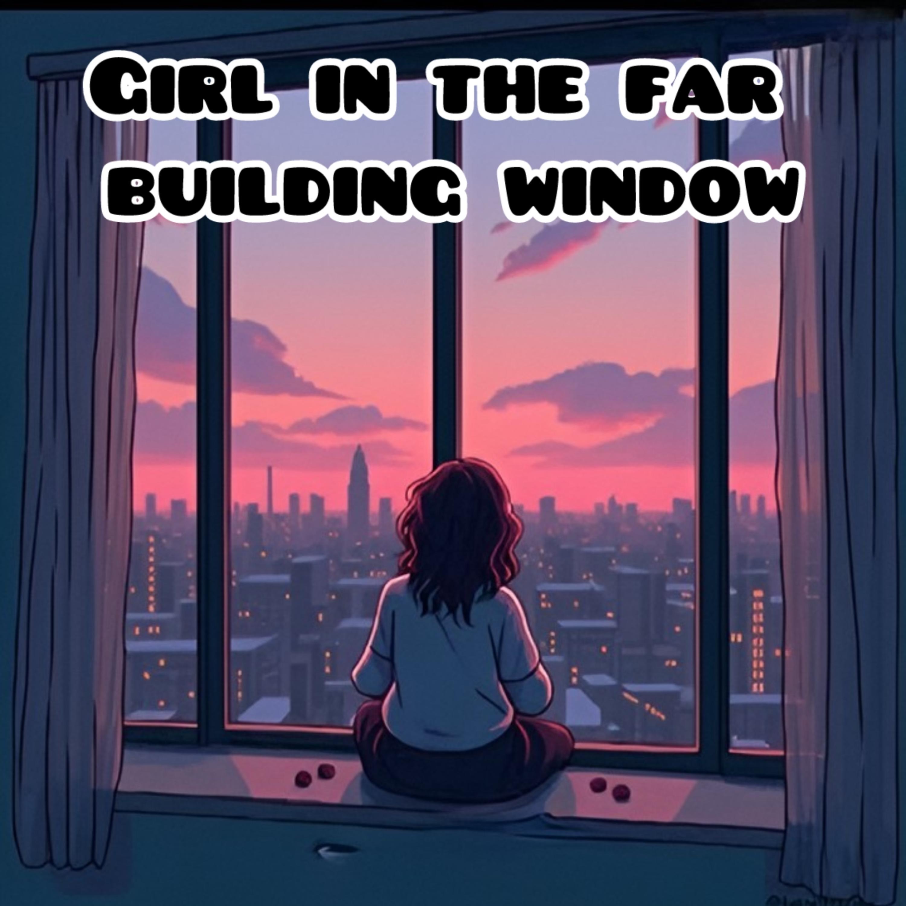 Girl In The Far Building Window artwork