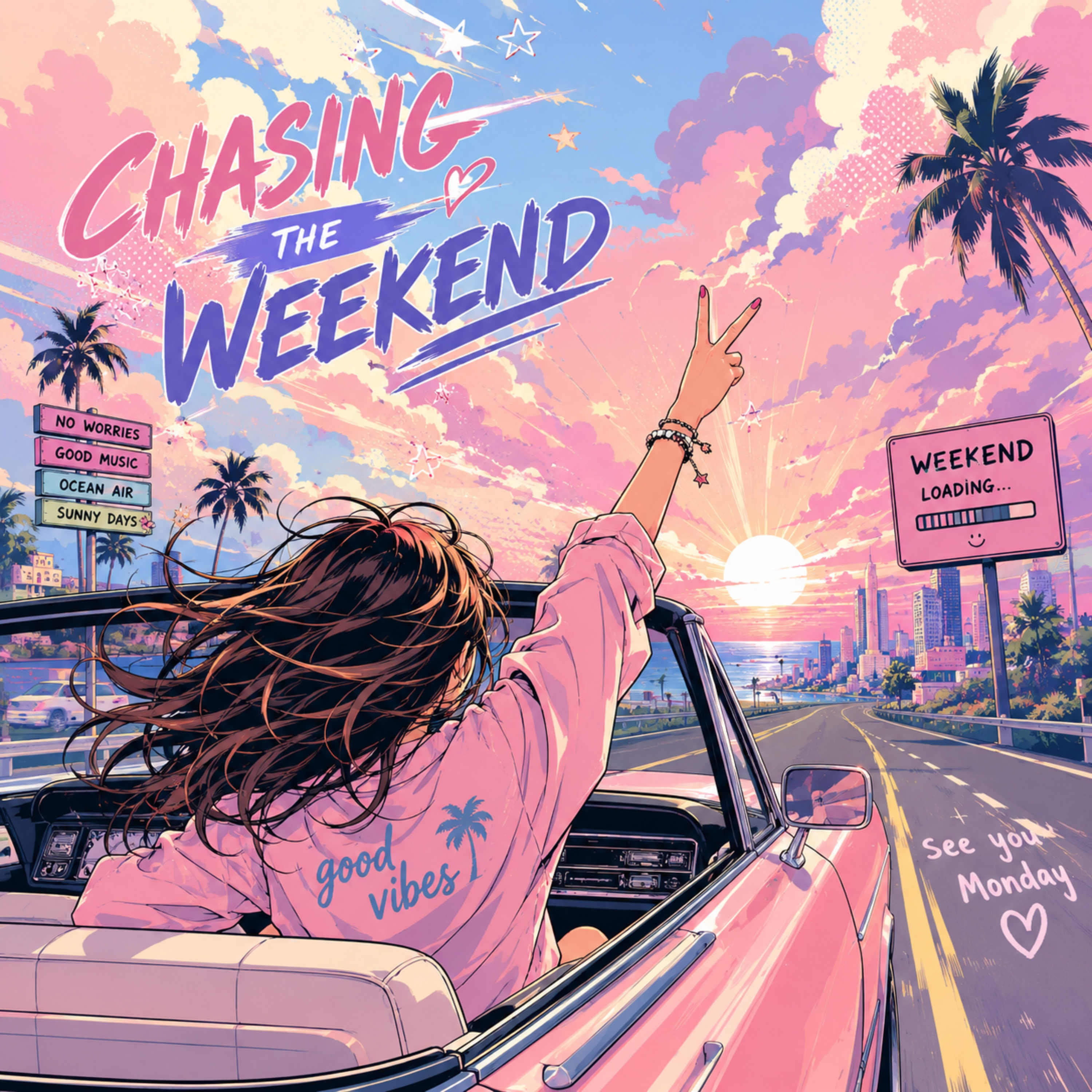 Chasing The Weekend by Geeky Sweetie cover art