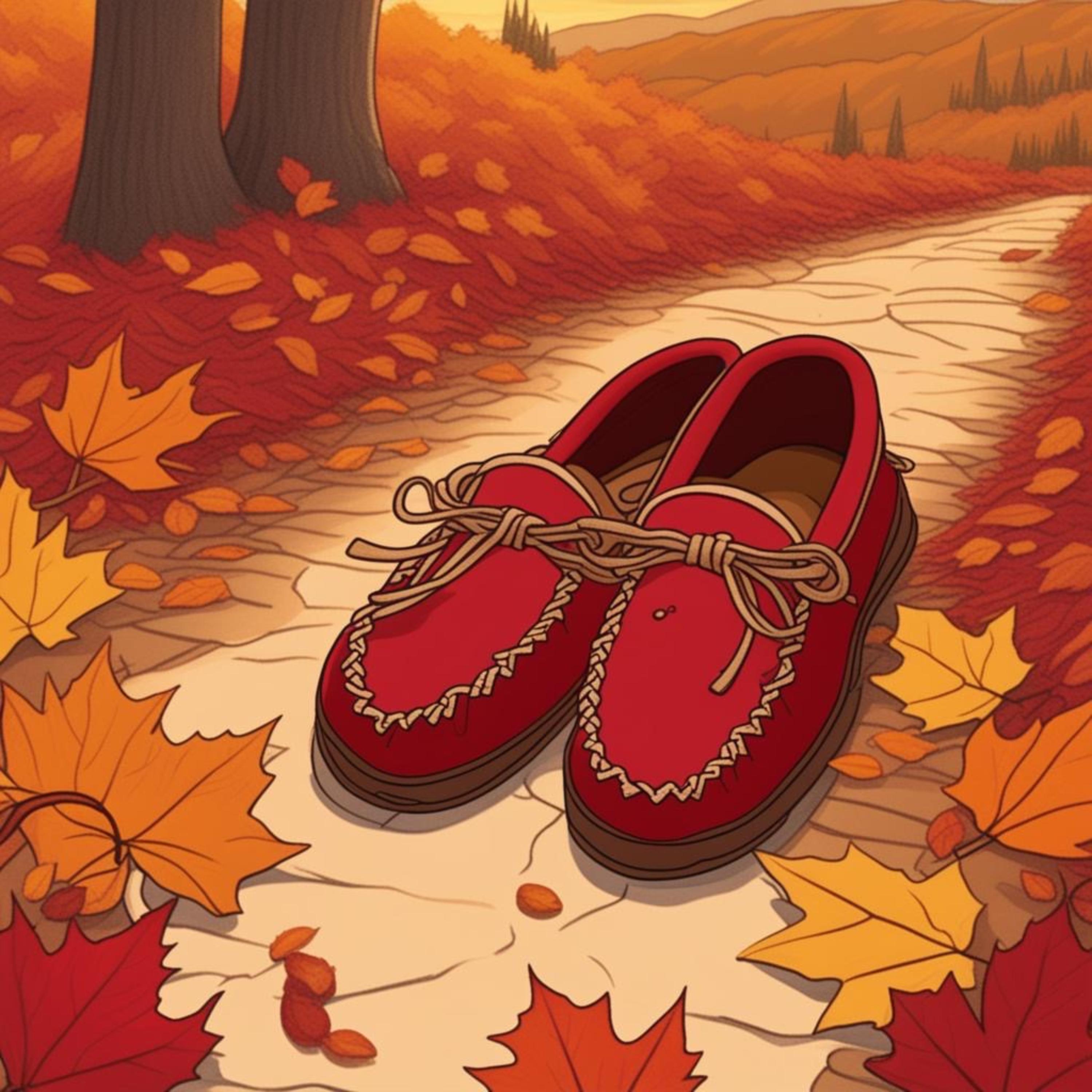 Red Moccasins artwork