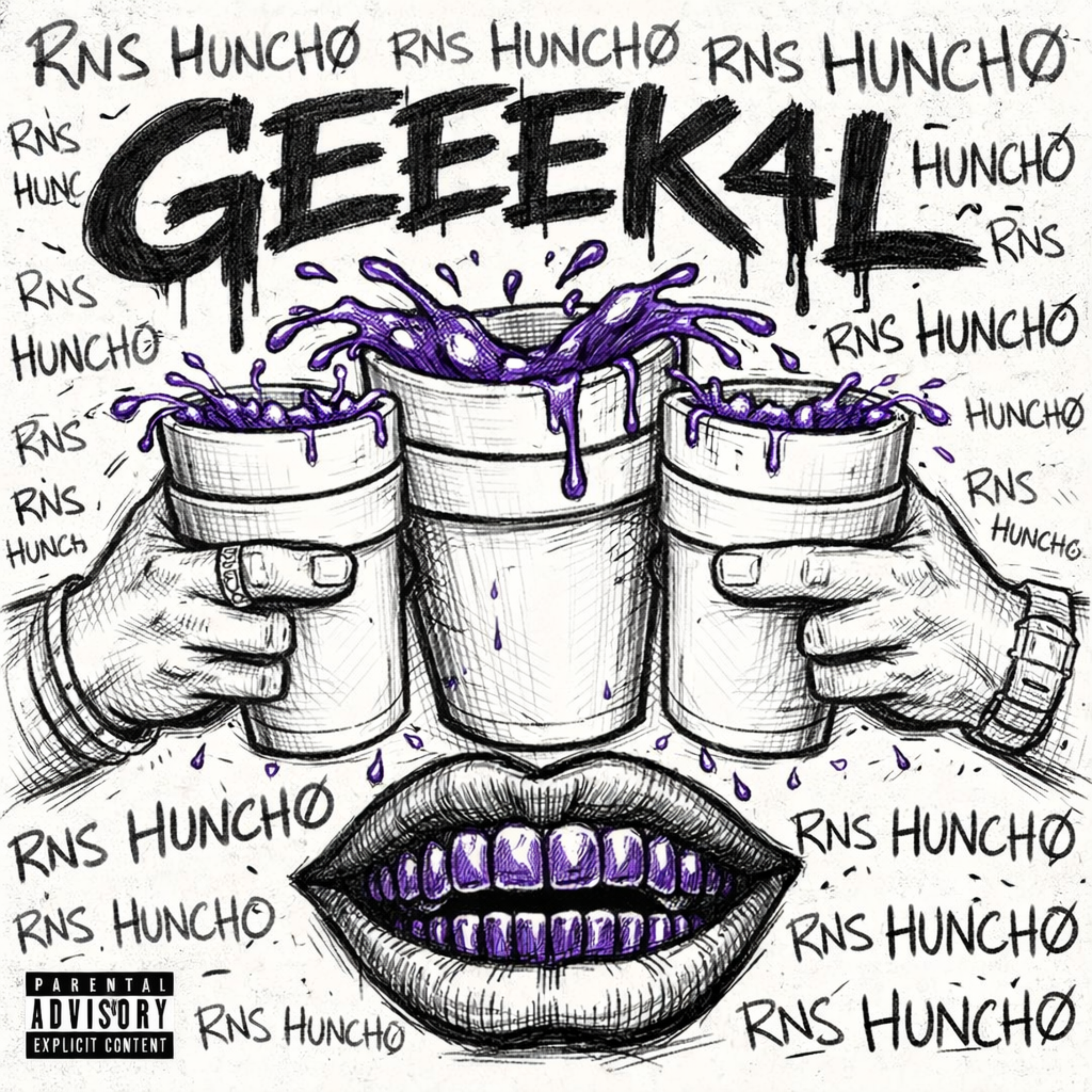 GEEEK4L by RNS HUNCHØ cover art