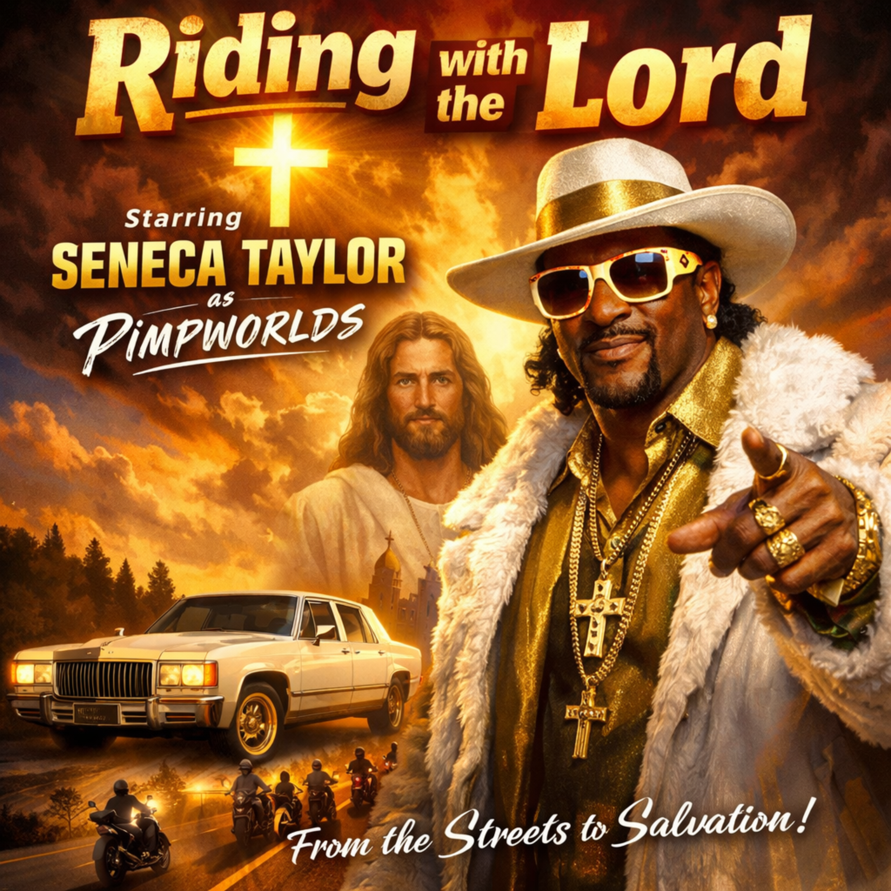 Riding with the lord artwork