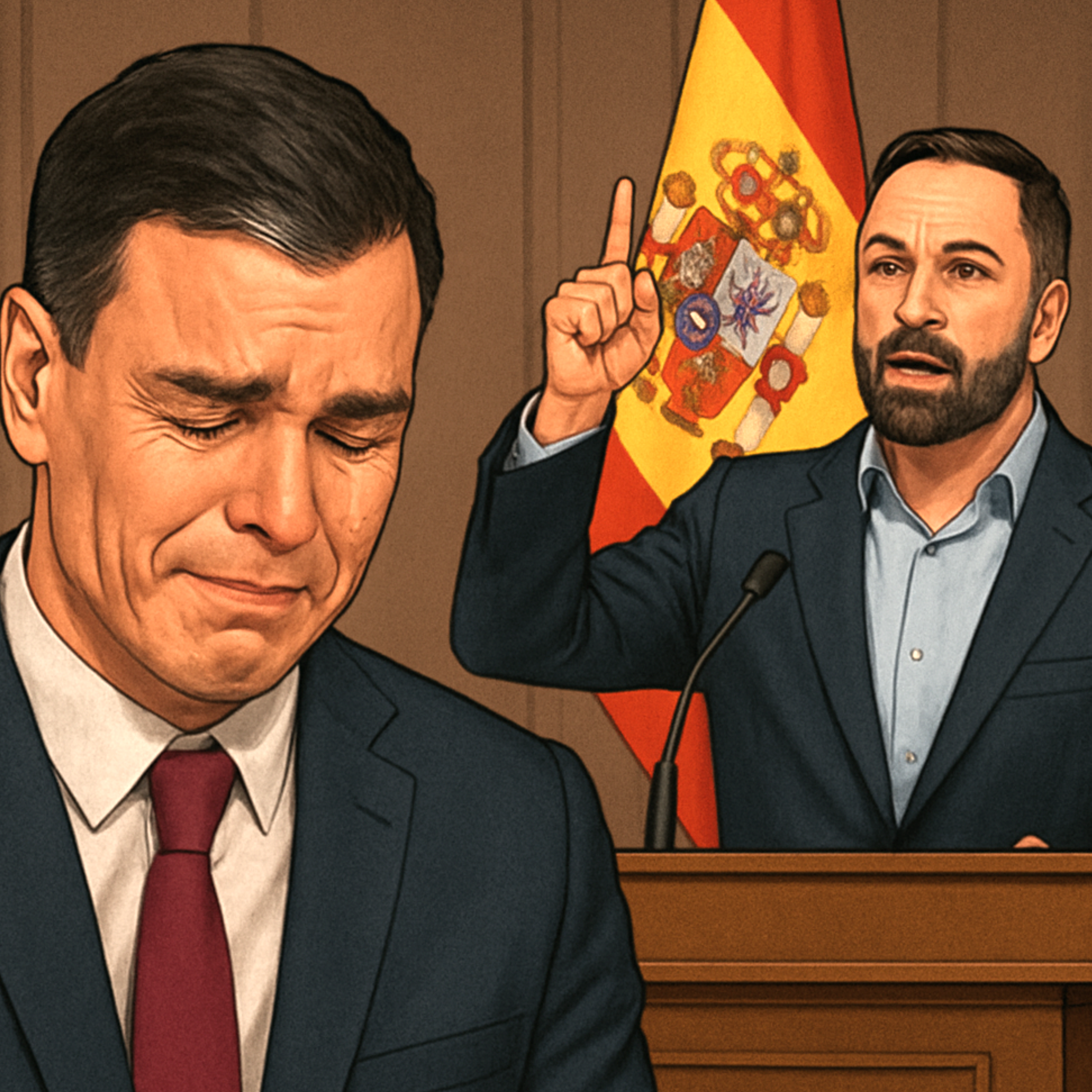 PEDRO SANCHEZ DIMISIÓN by Xuliyo cover art