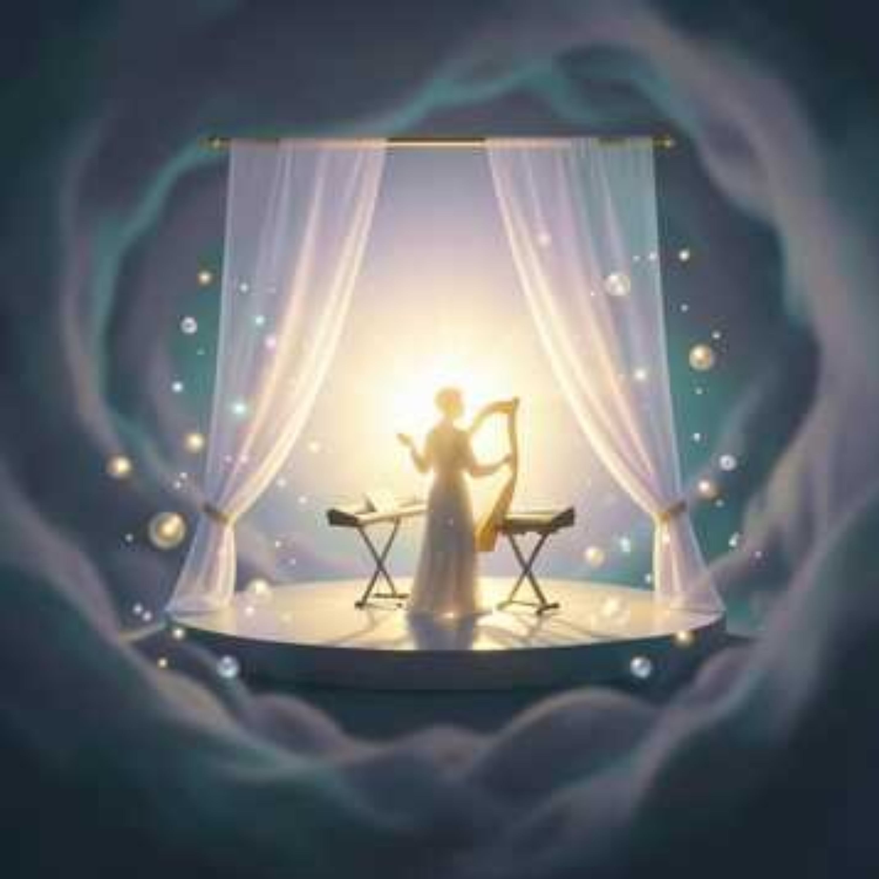 Spotlight with my name on it artwork