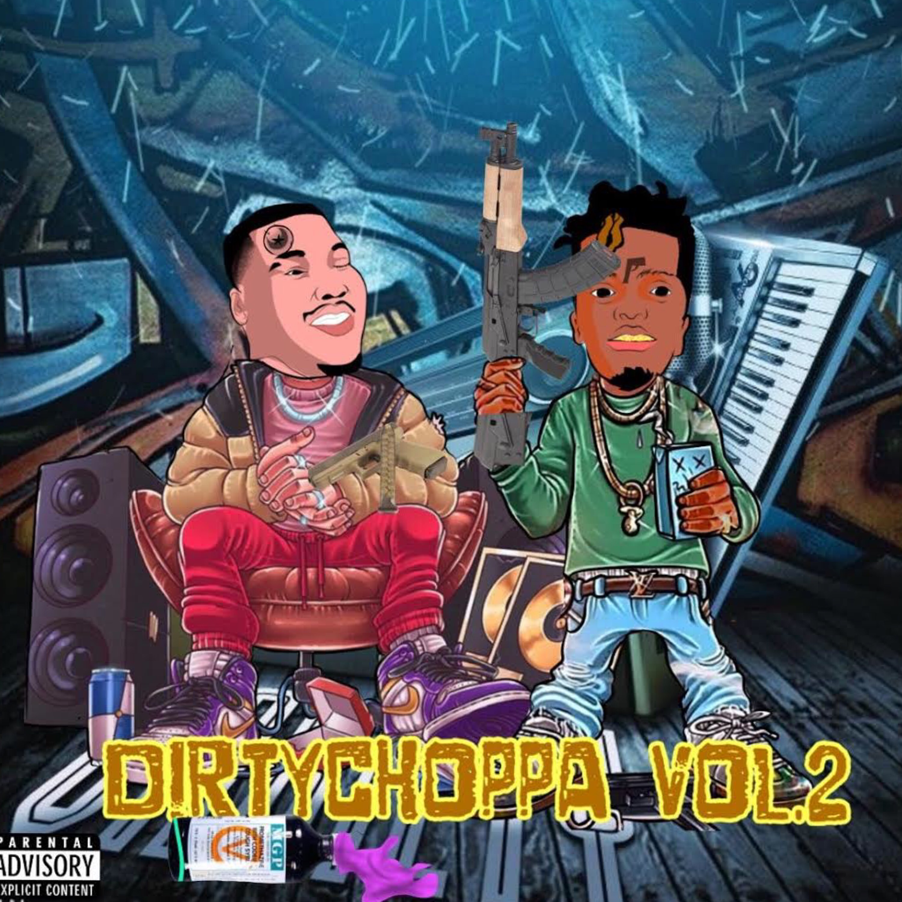 Dirty choppa vol.2 artwork