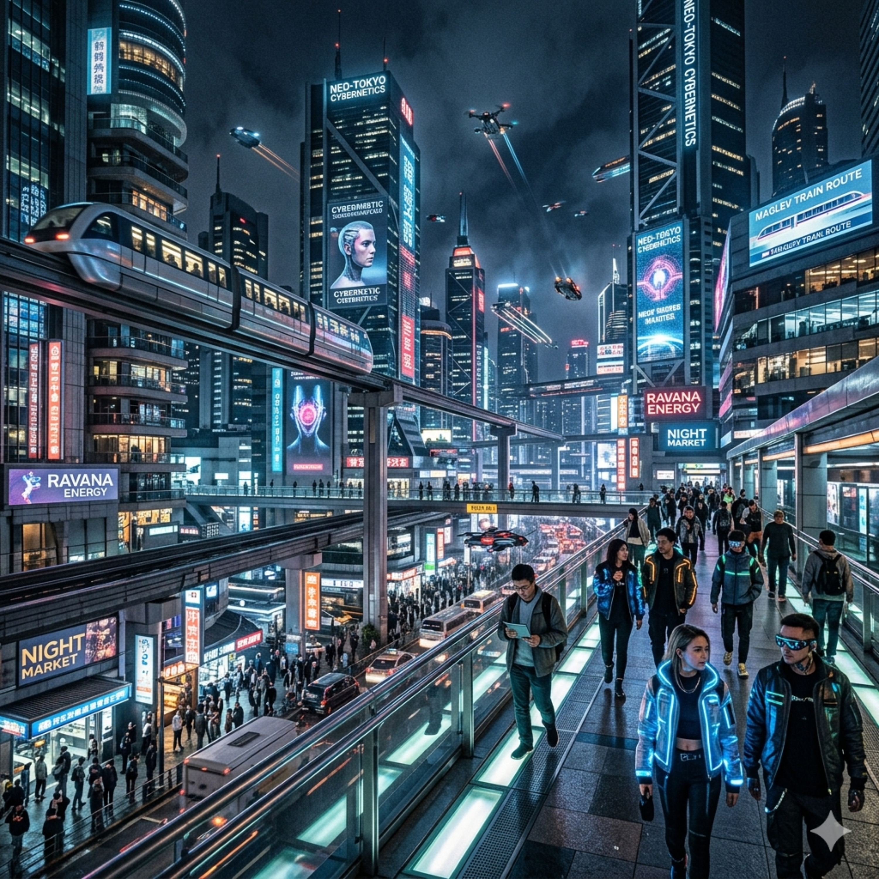 Futuristic artwork