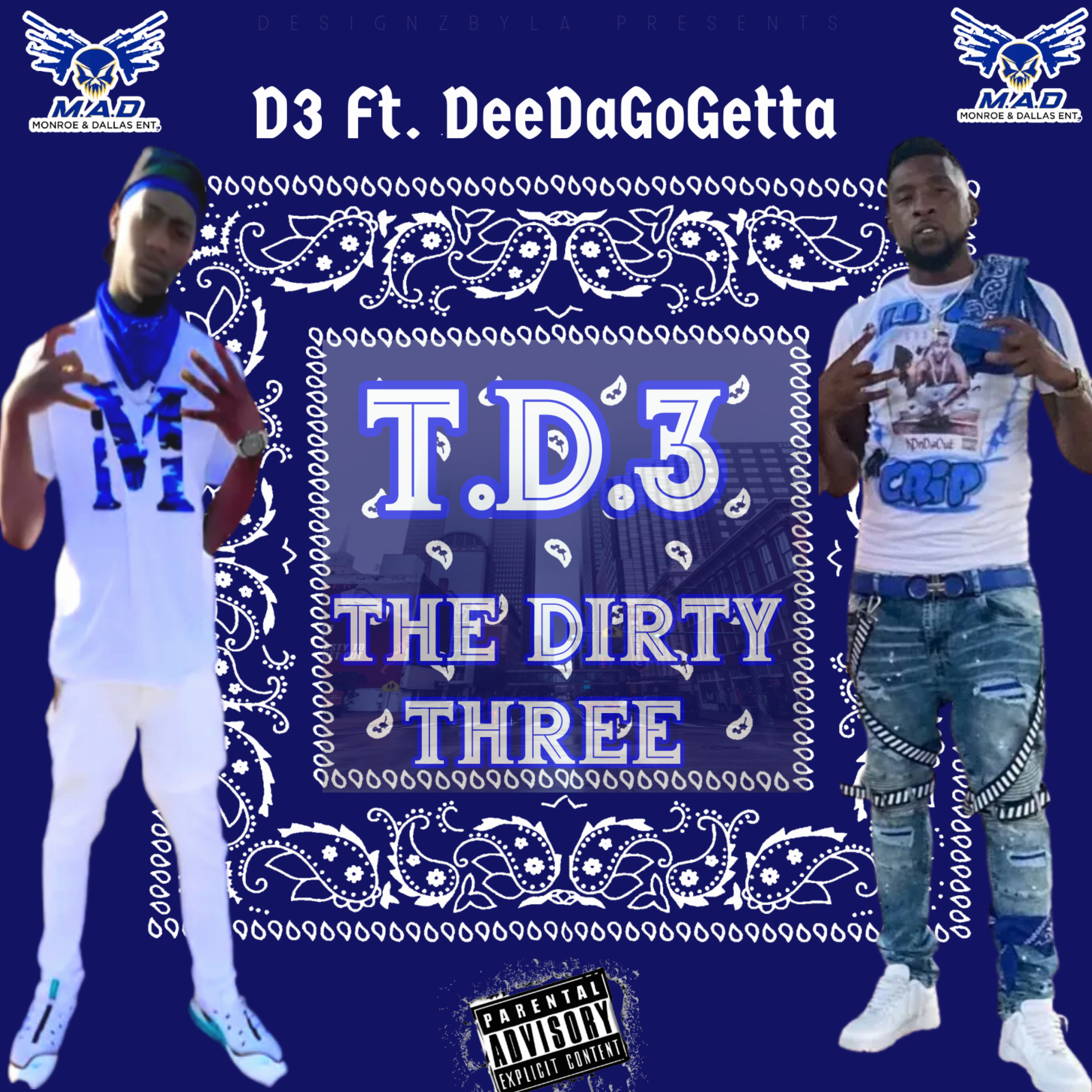 T.D.3 The Dirty 3 artwork