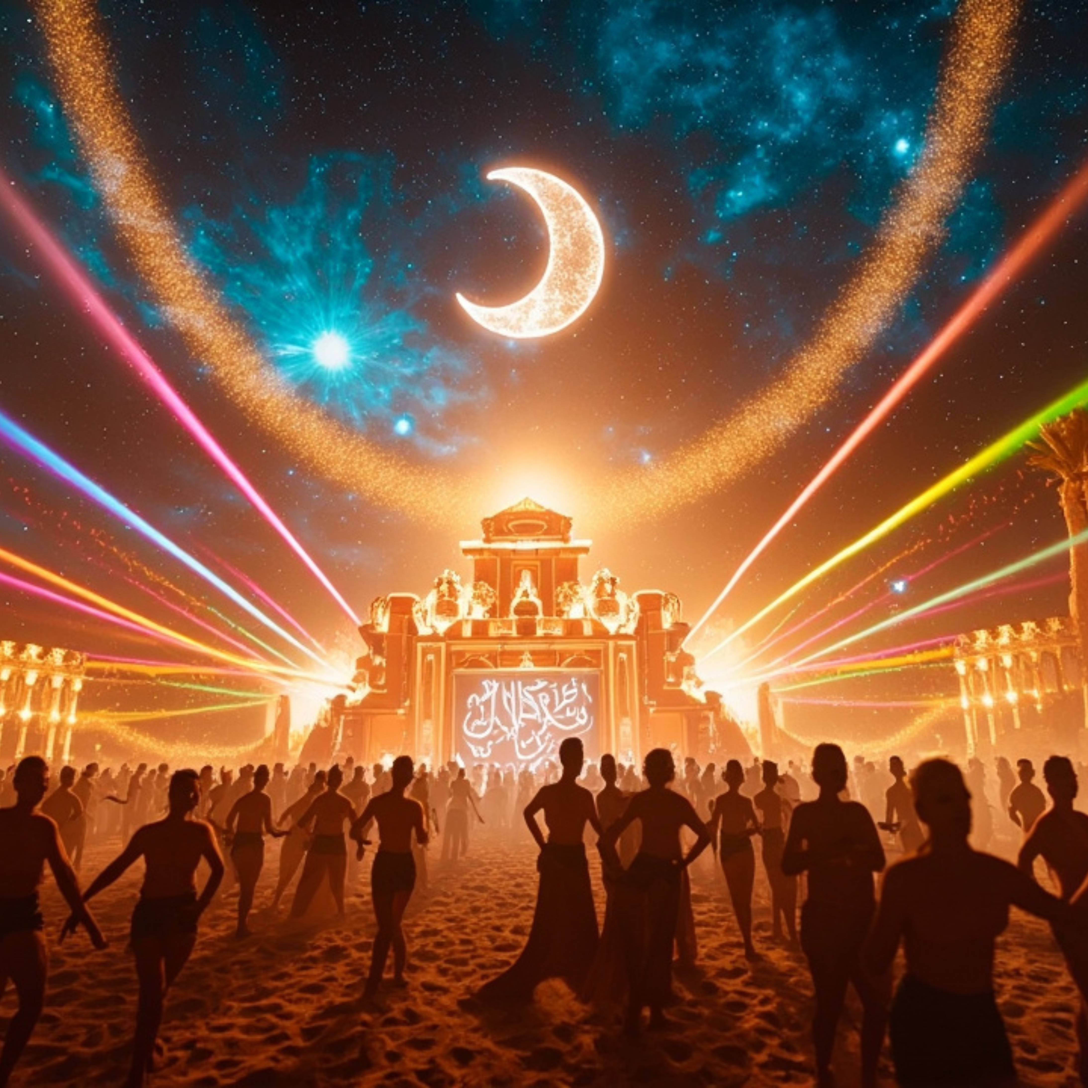 Habibi Raves in the Desert artwork