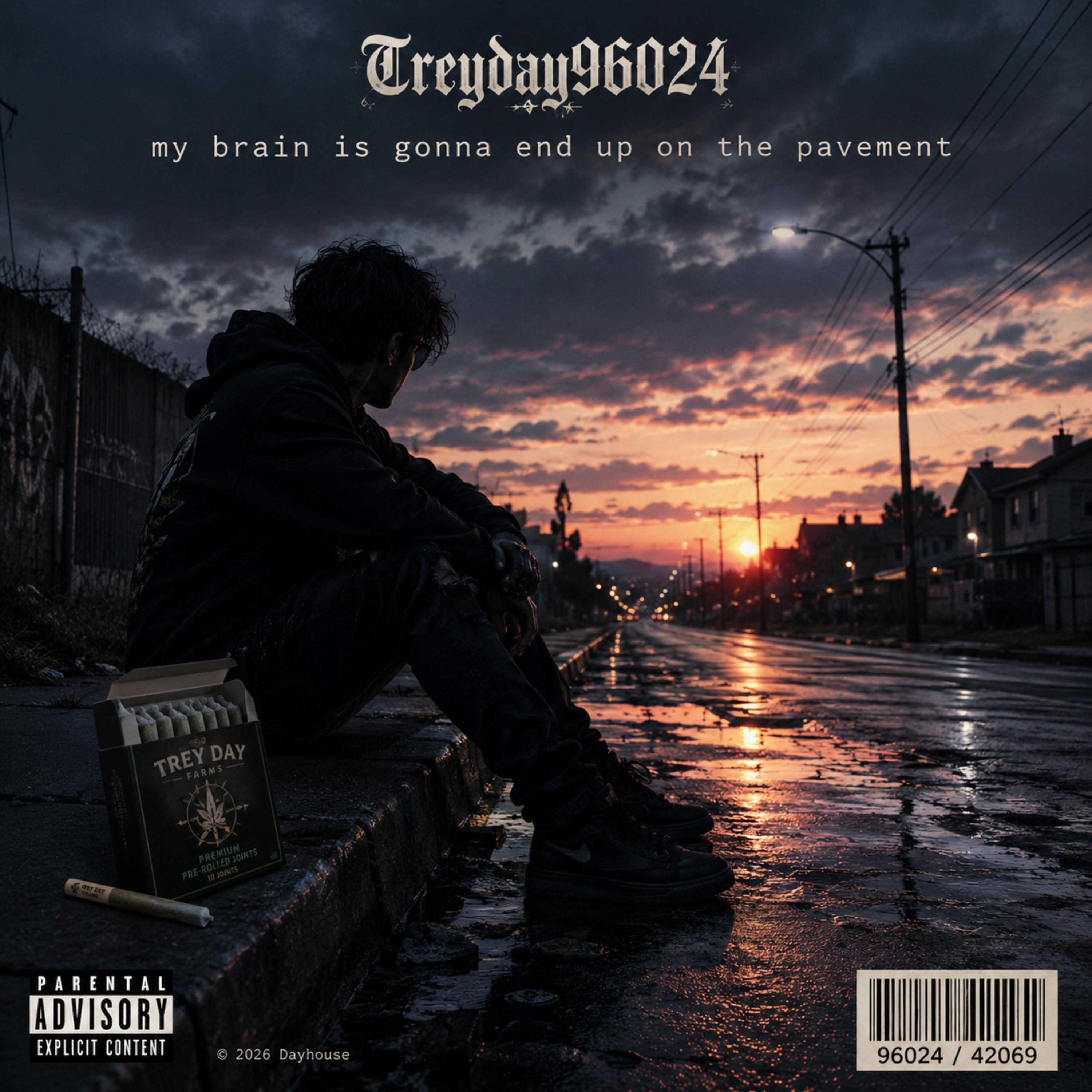 My Brain Is Gonna End Up On The Pavement by TreyDay96024 cover art