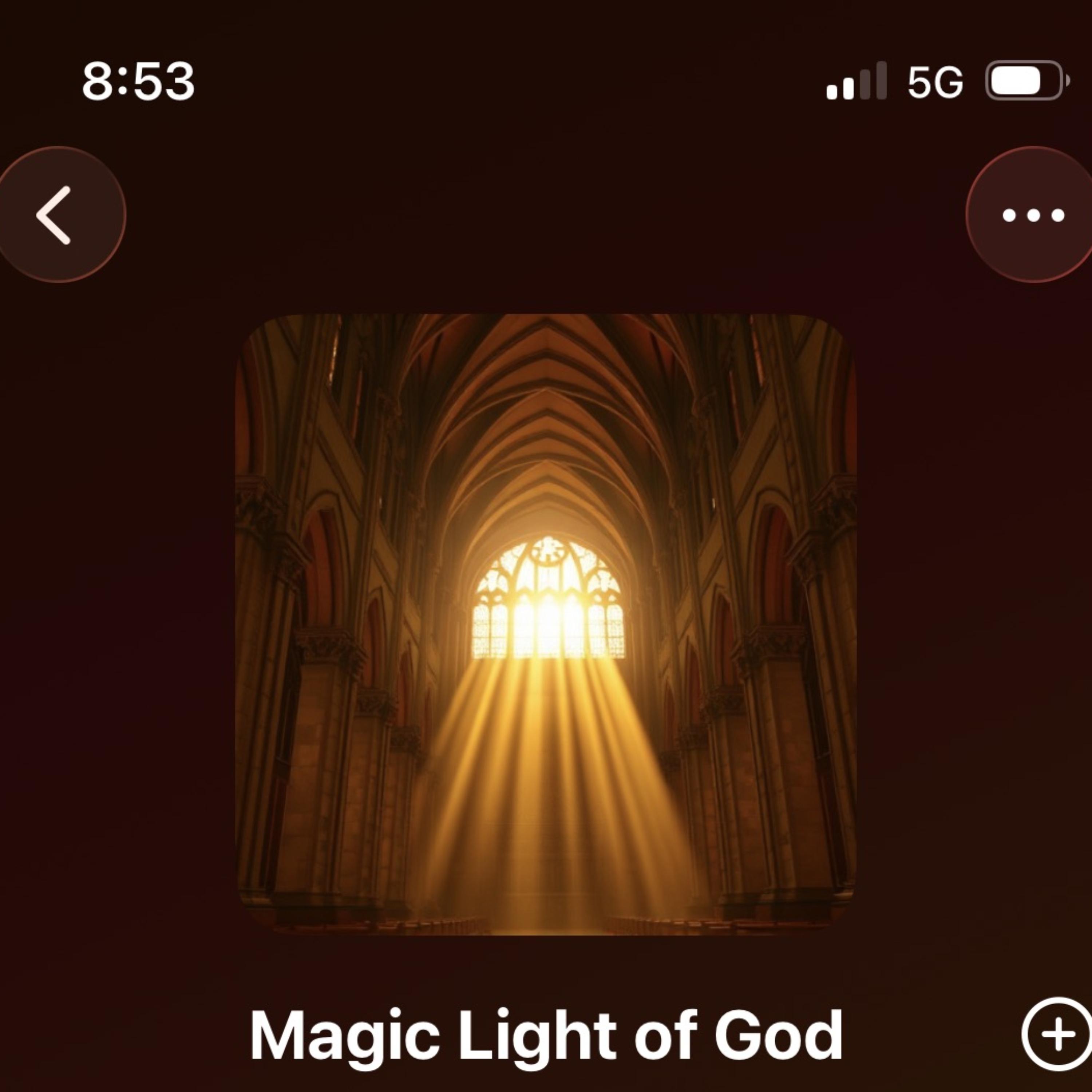 Magic Light Of God artwork