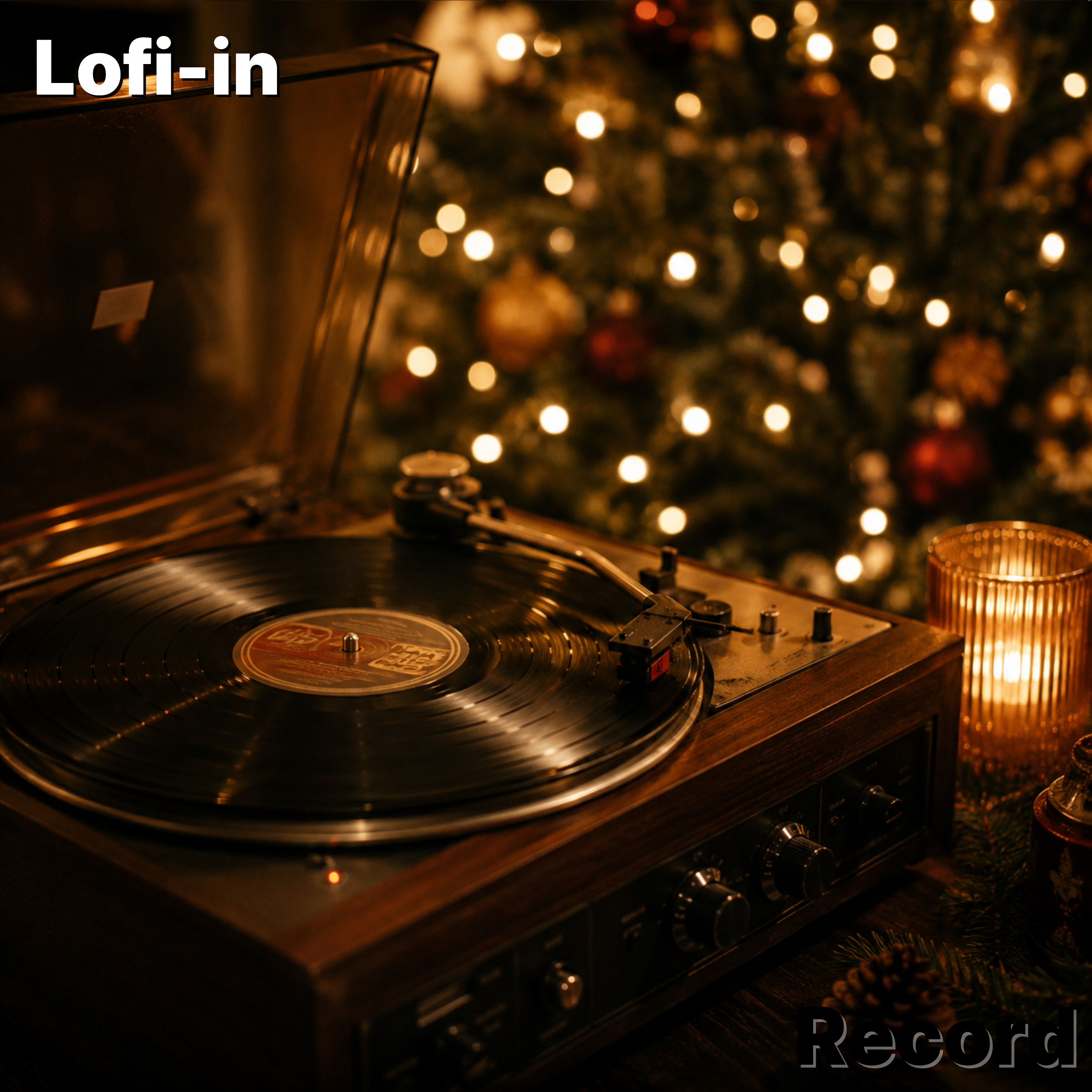 Christmas on the Turntable by Lofi-in cover art
