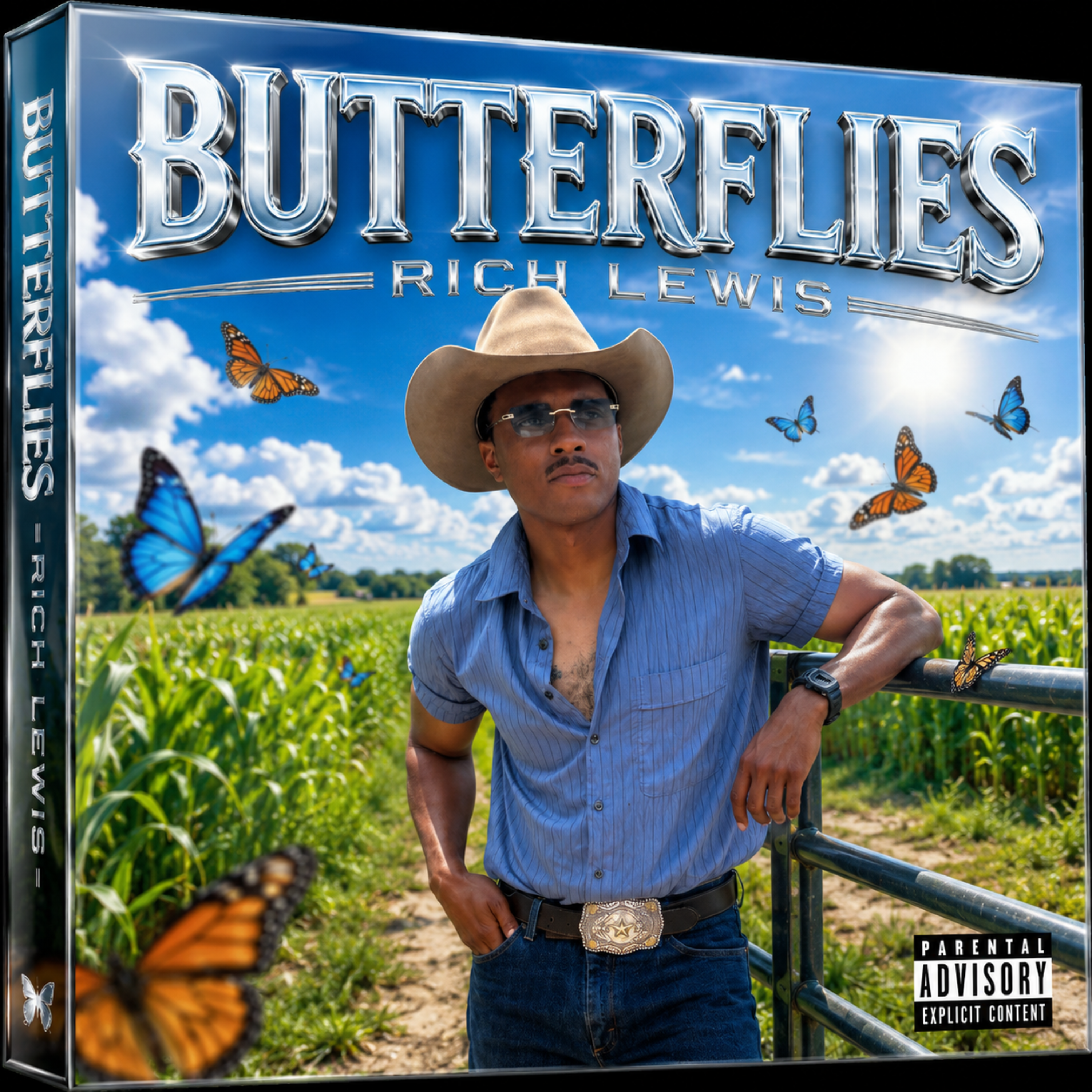 BUTTERFLIES by RICH LEWIS cover art