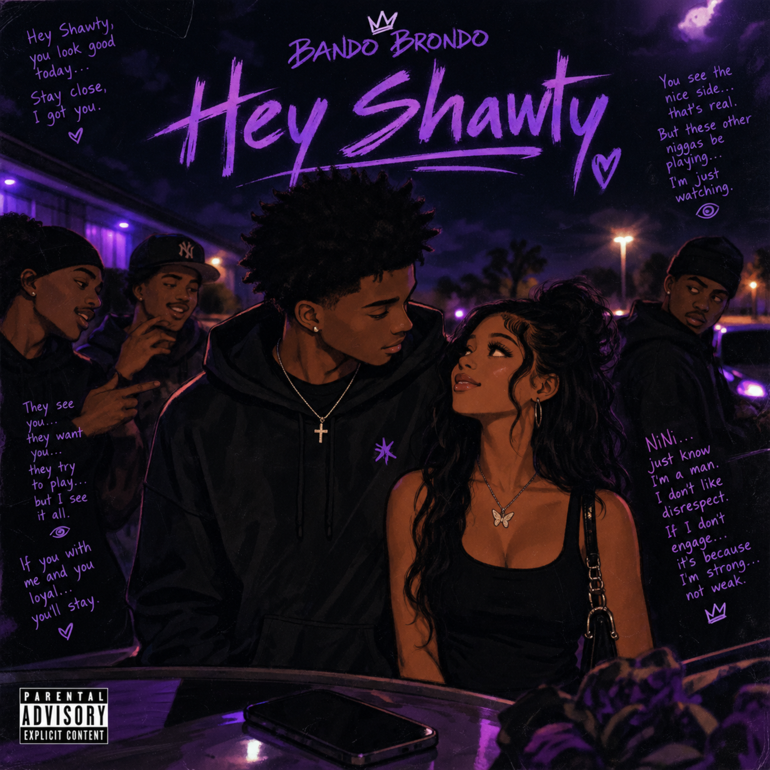 Hey Shawty by Bando Brondo cover art
