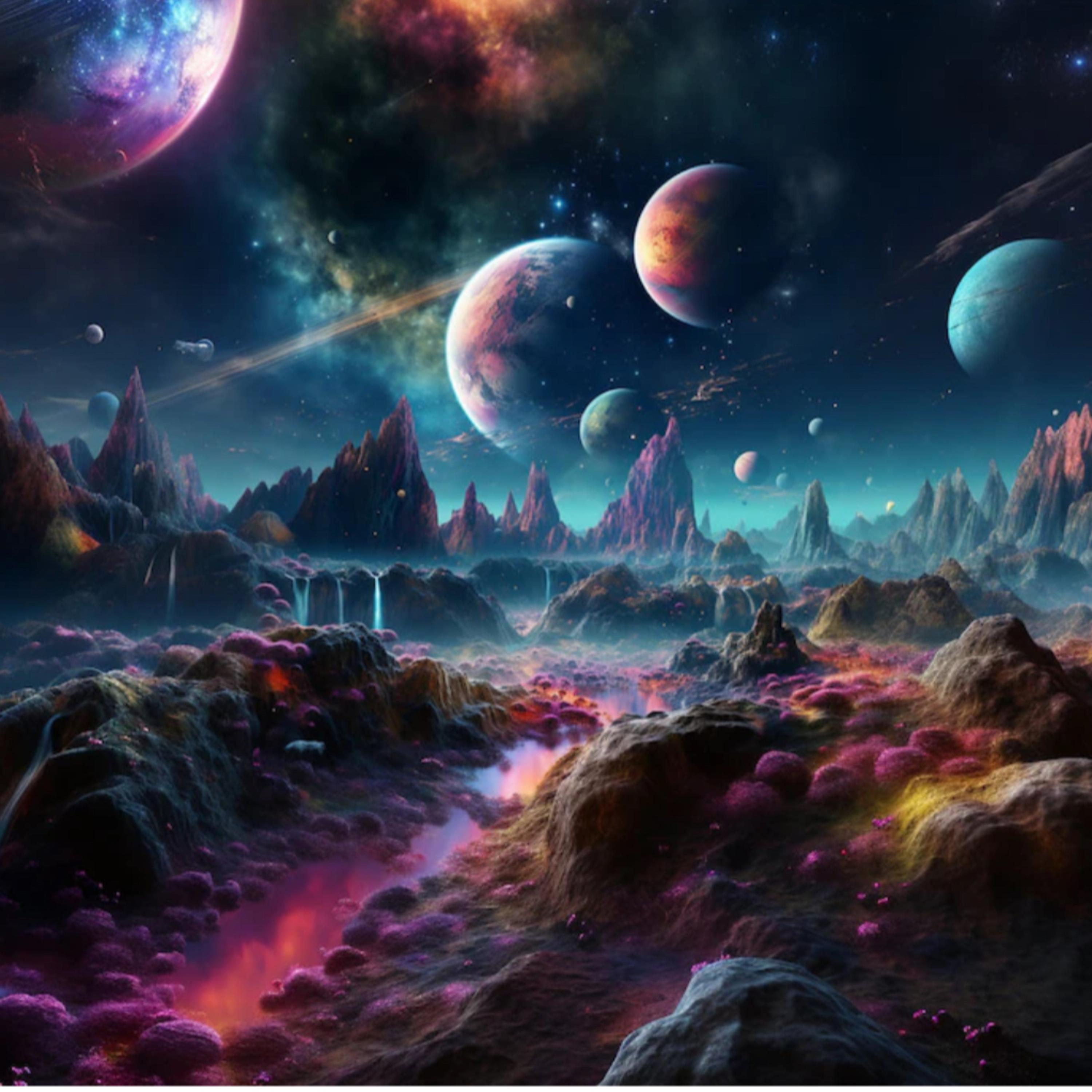 Space artwork