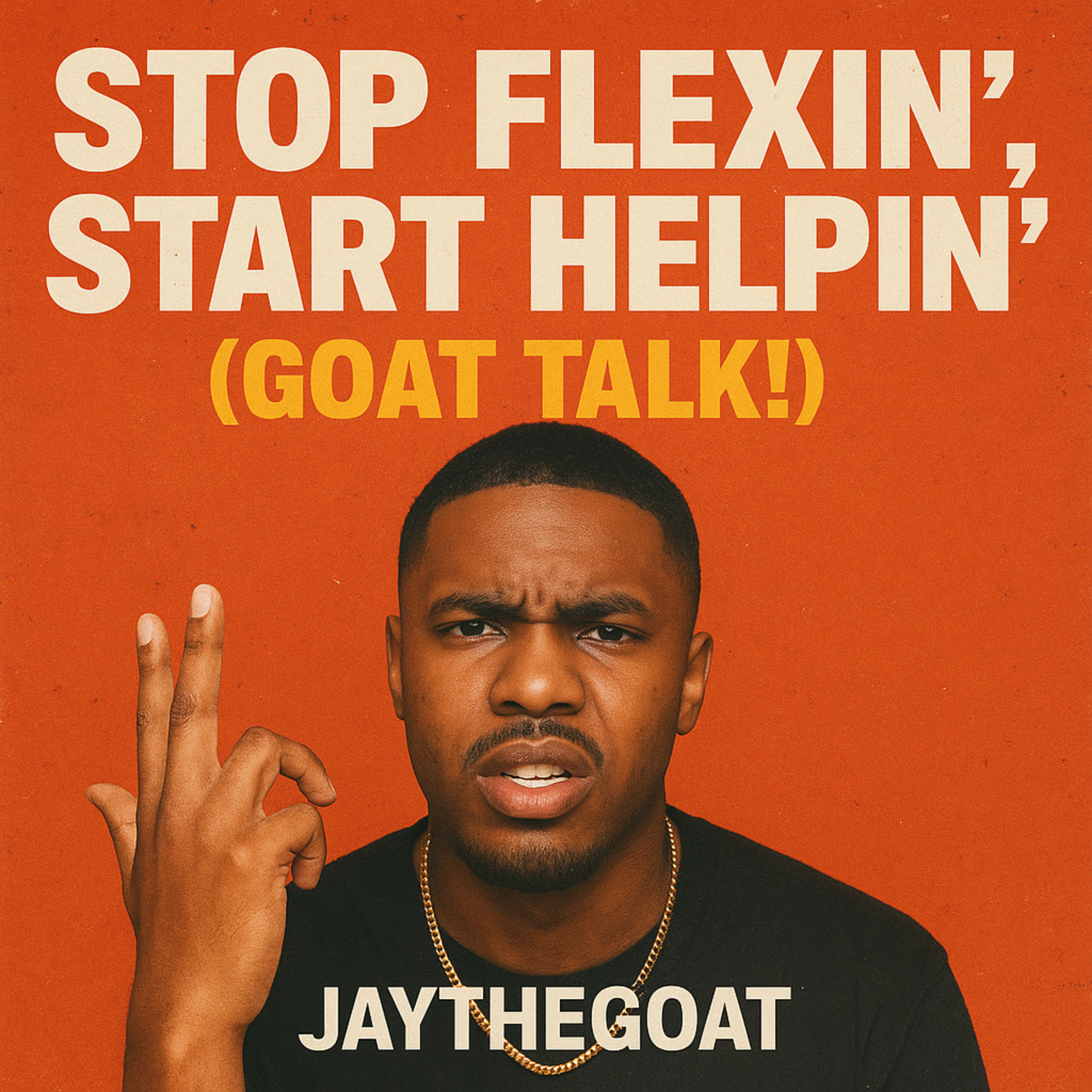 Stop Flexin’ Start Helpin’ artwork